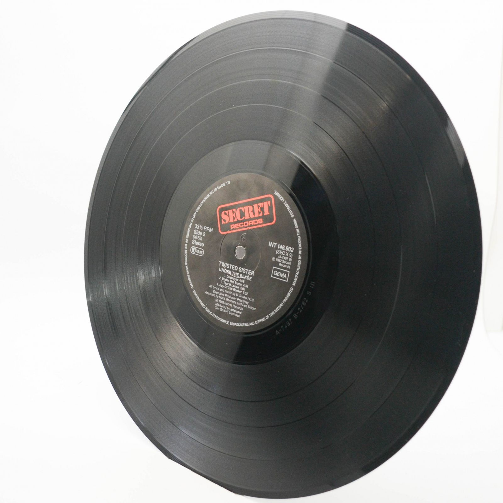 Twisted Sister — Under The Blade, 1982