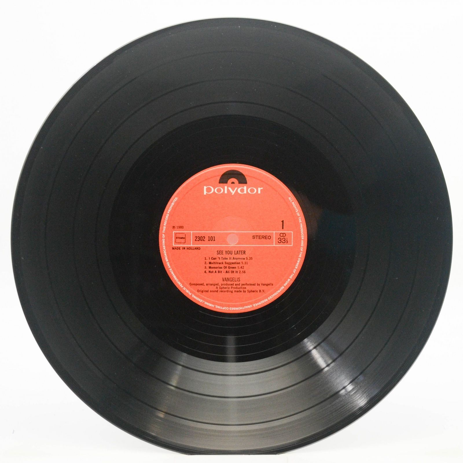 Vangelis — See You Later, 1980