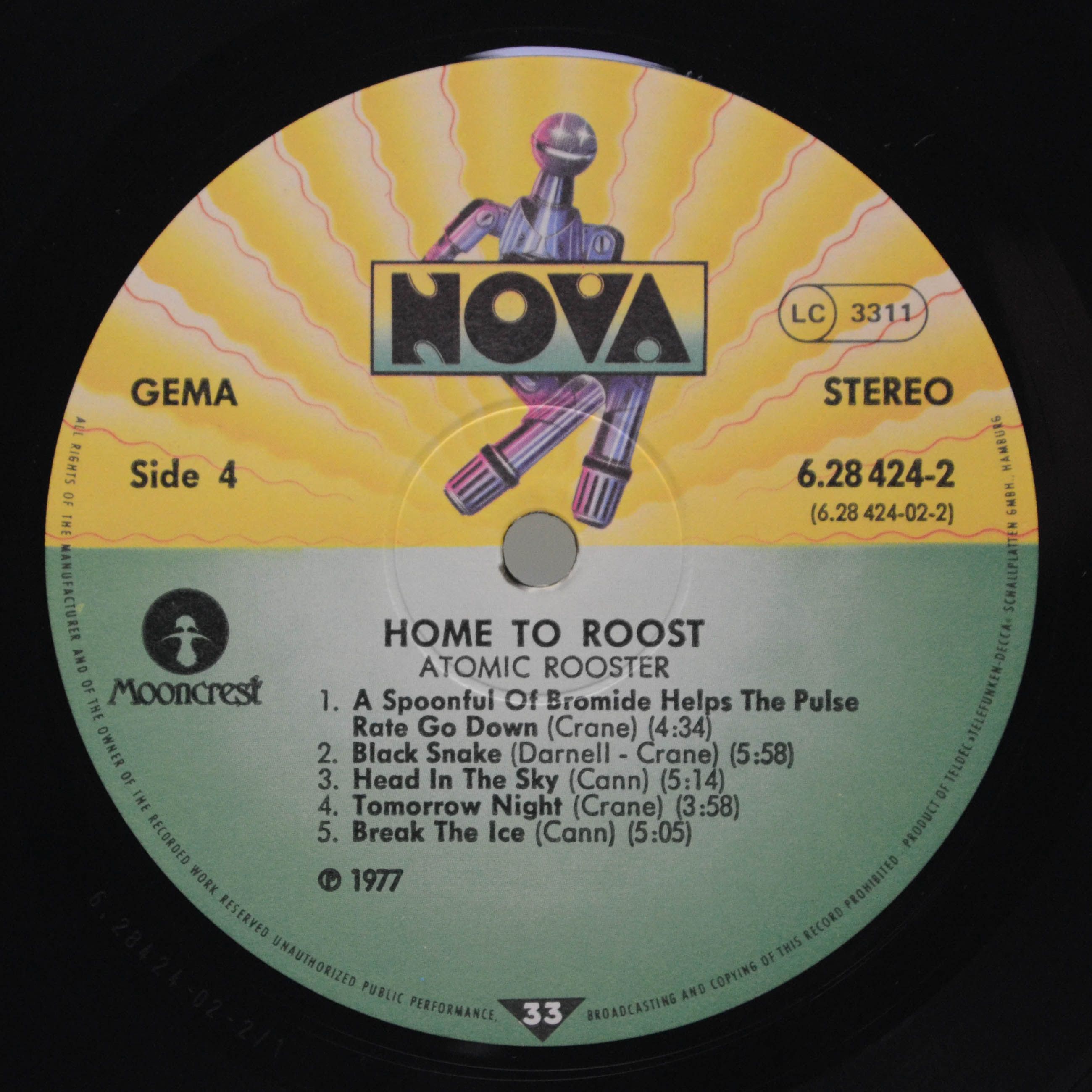 Atomic Rooster — Home To Roost (2LP), 1977