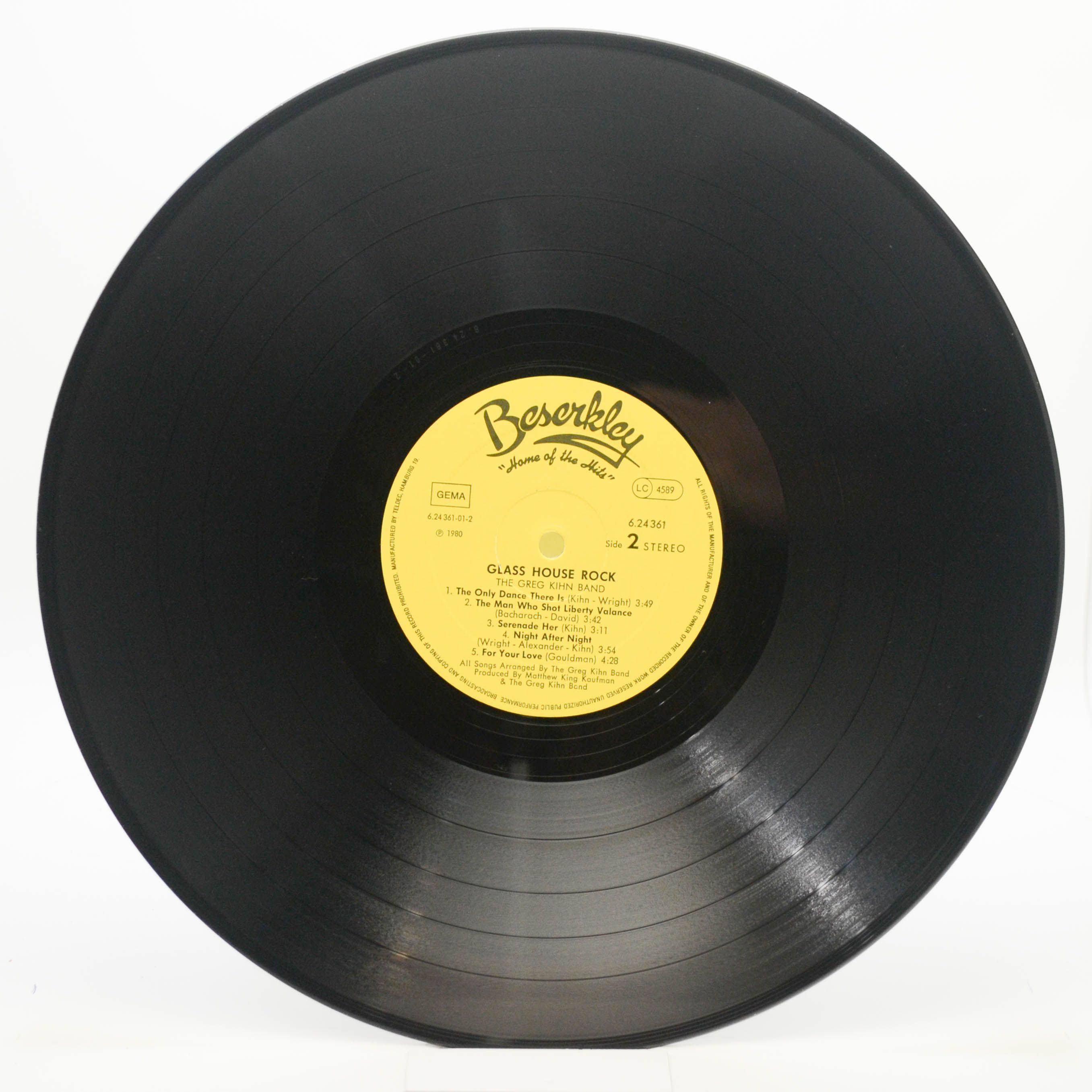 Greg Kihn Band — Glass House Rock, 1980