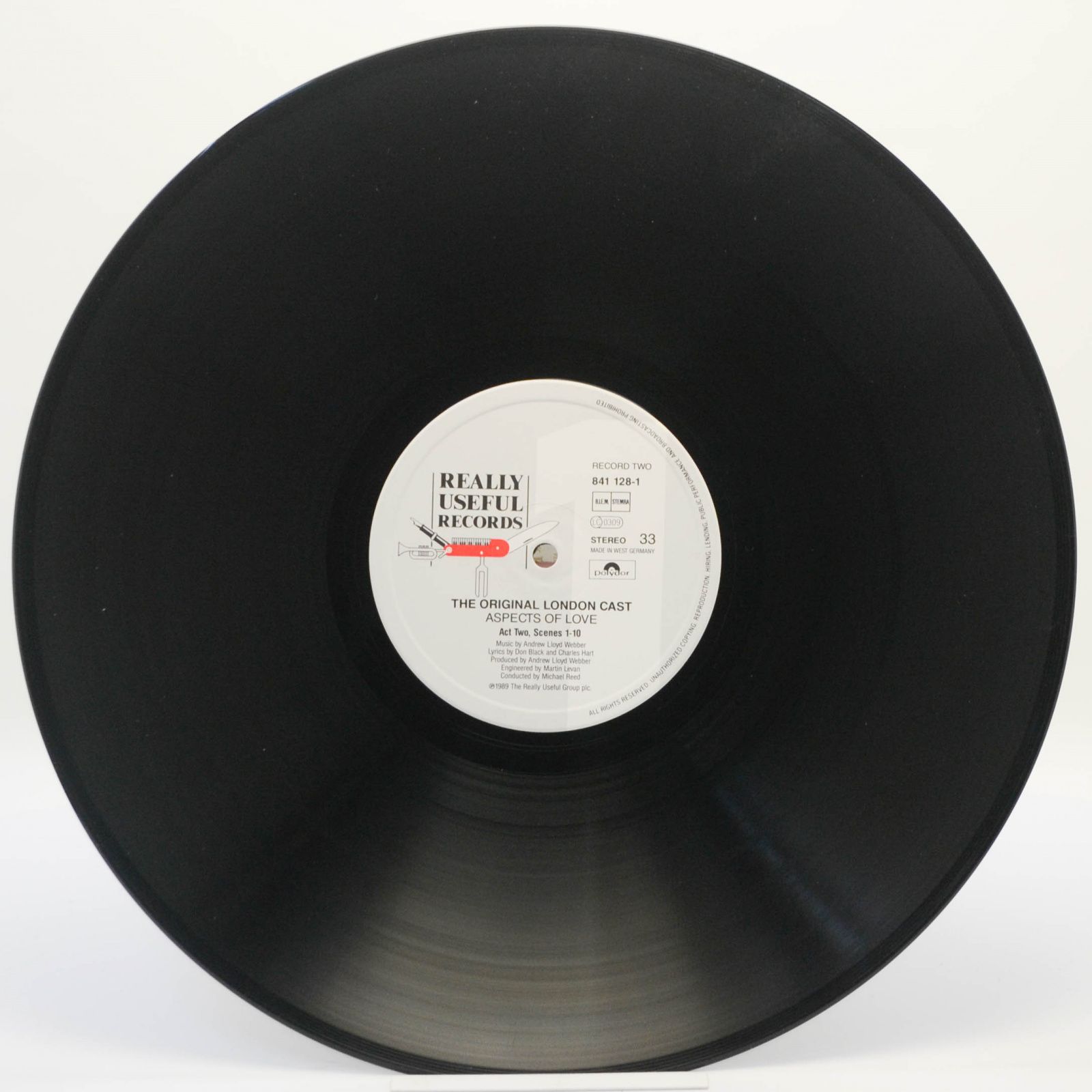 Andrew Lloyd Webber — Aspects Of Love (2LP), 1989