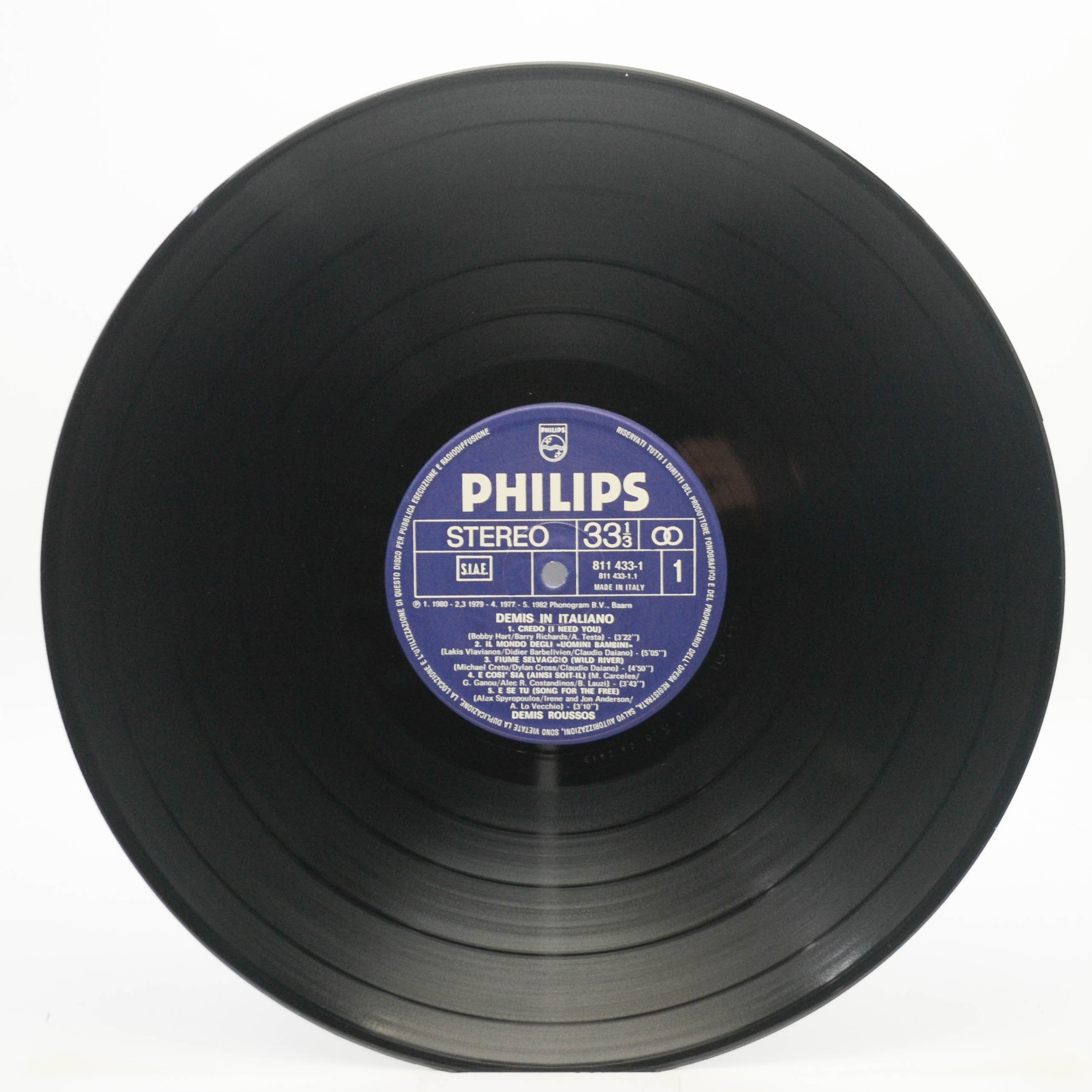 Demis Roussos — Demis In Italiano, 1983