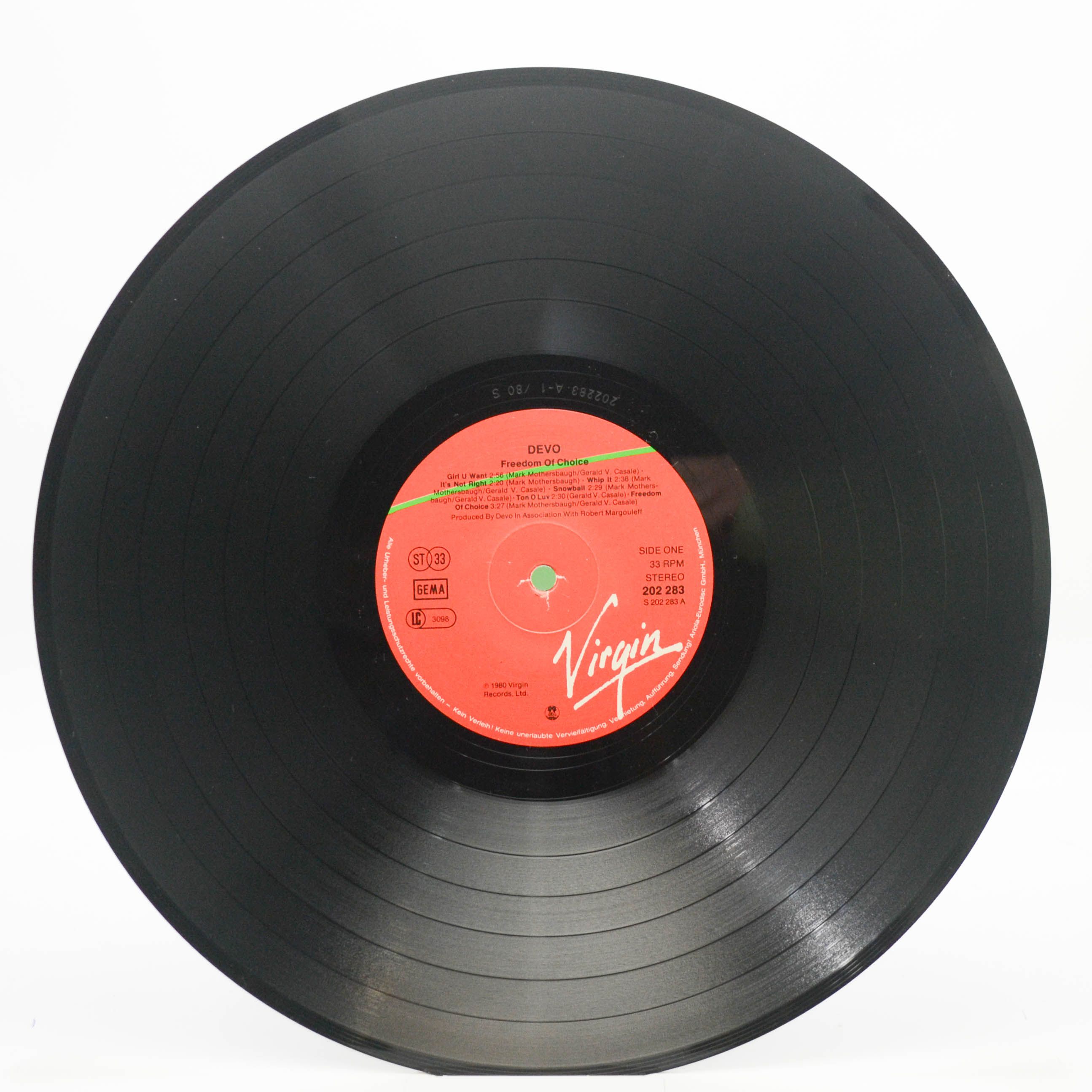 Devo — Freedom Of Choice, 1980