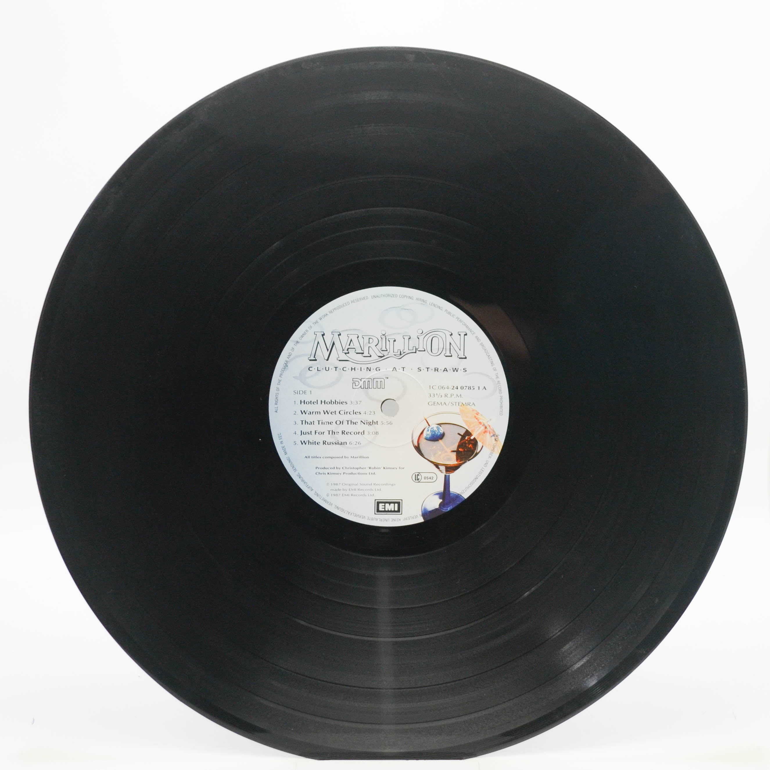 Marillion — Clutching At Straws, 1987