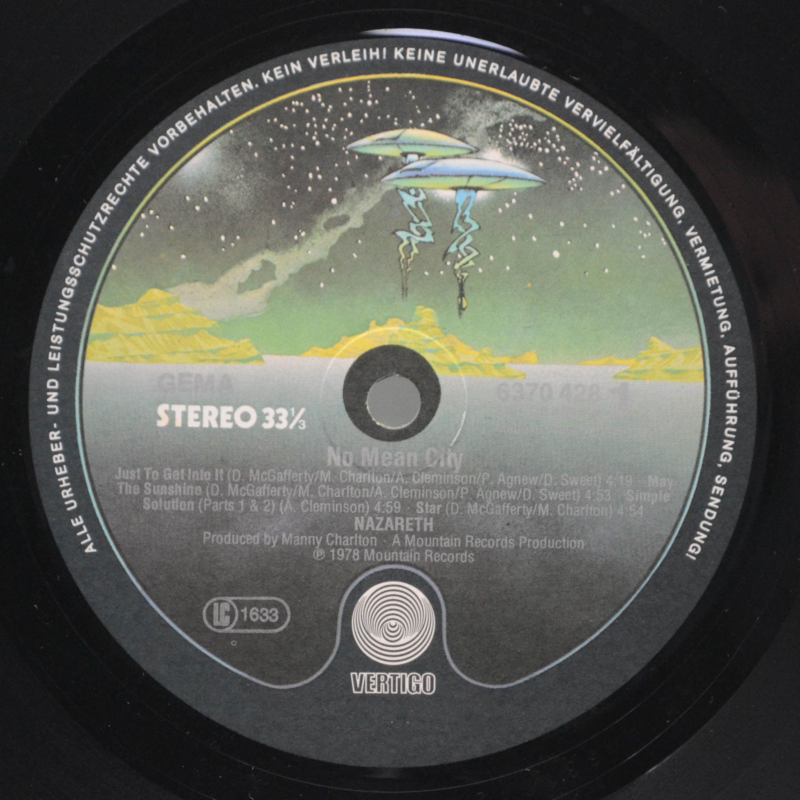 Nazareth — No Mean City, 1979