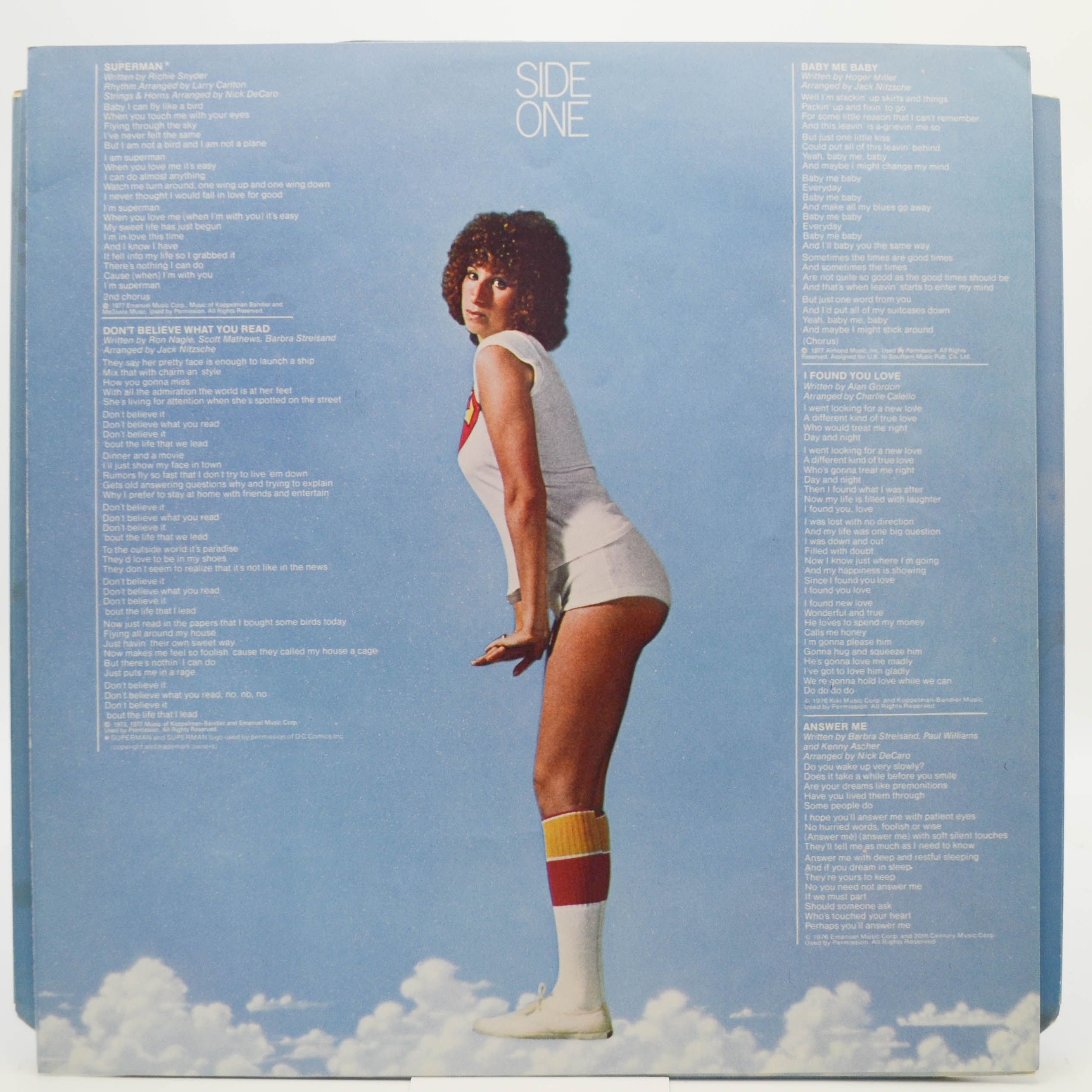 Barbra Streisand — Streisand Superman (UK), 1977