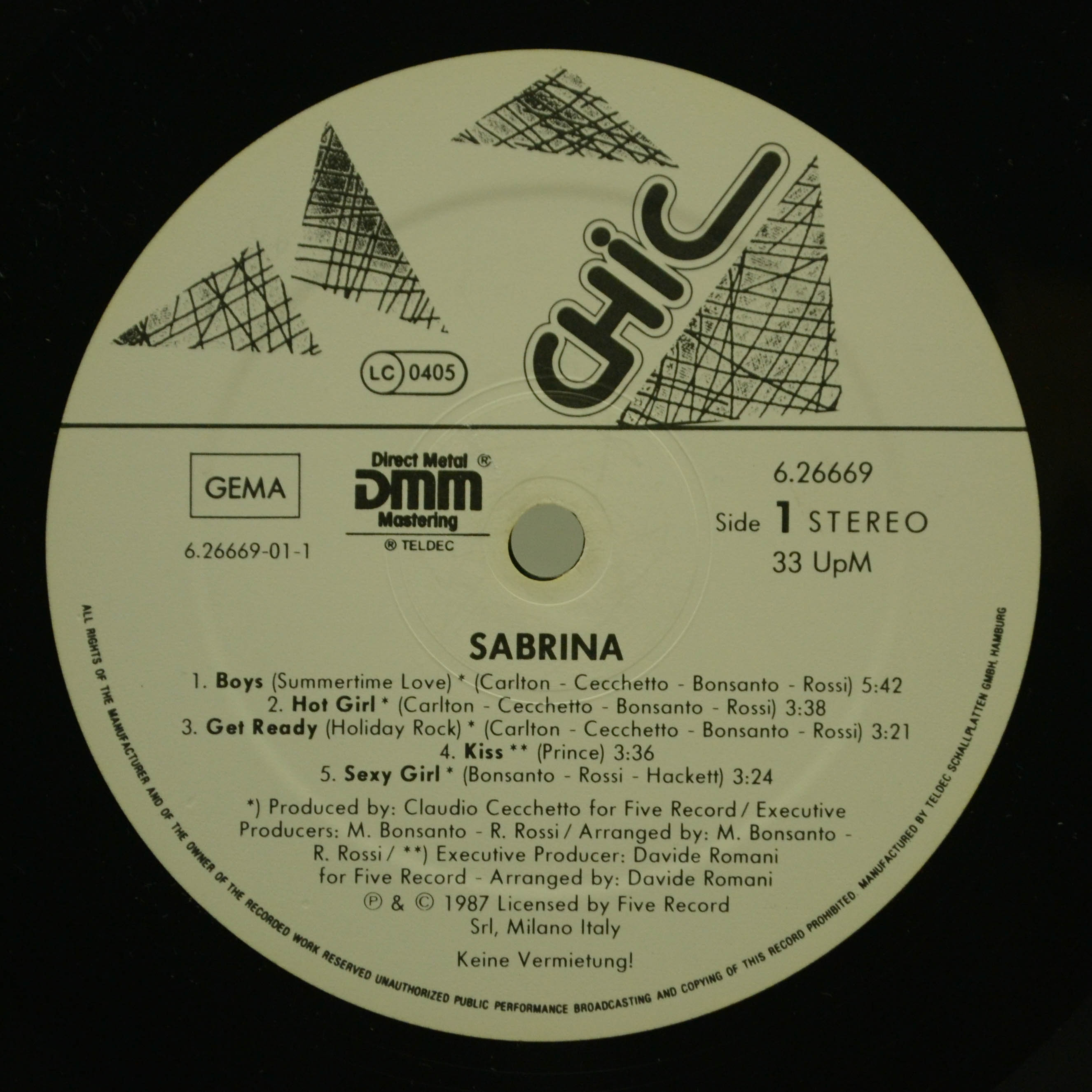Sabrina — Sabrina, 1987