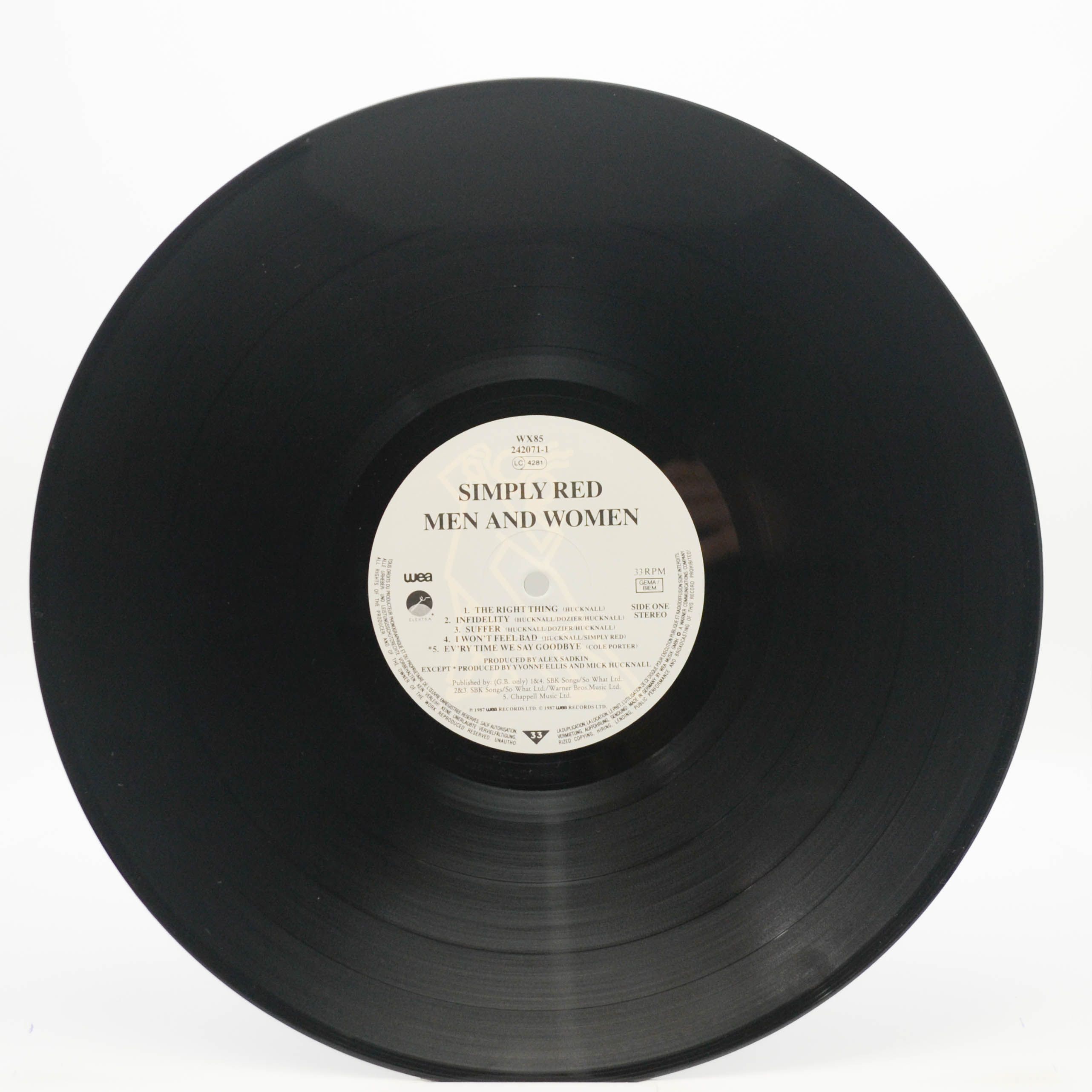 Simply Red — Men And Women, 1987