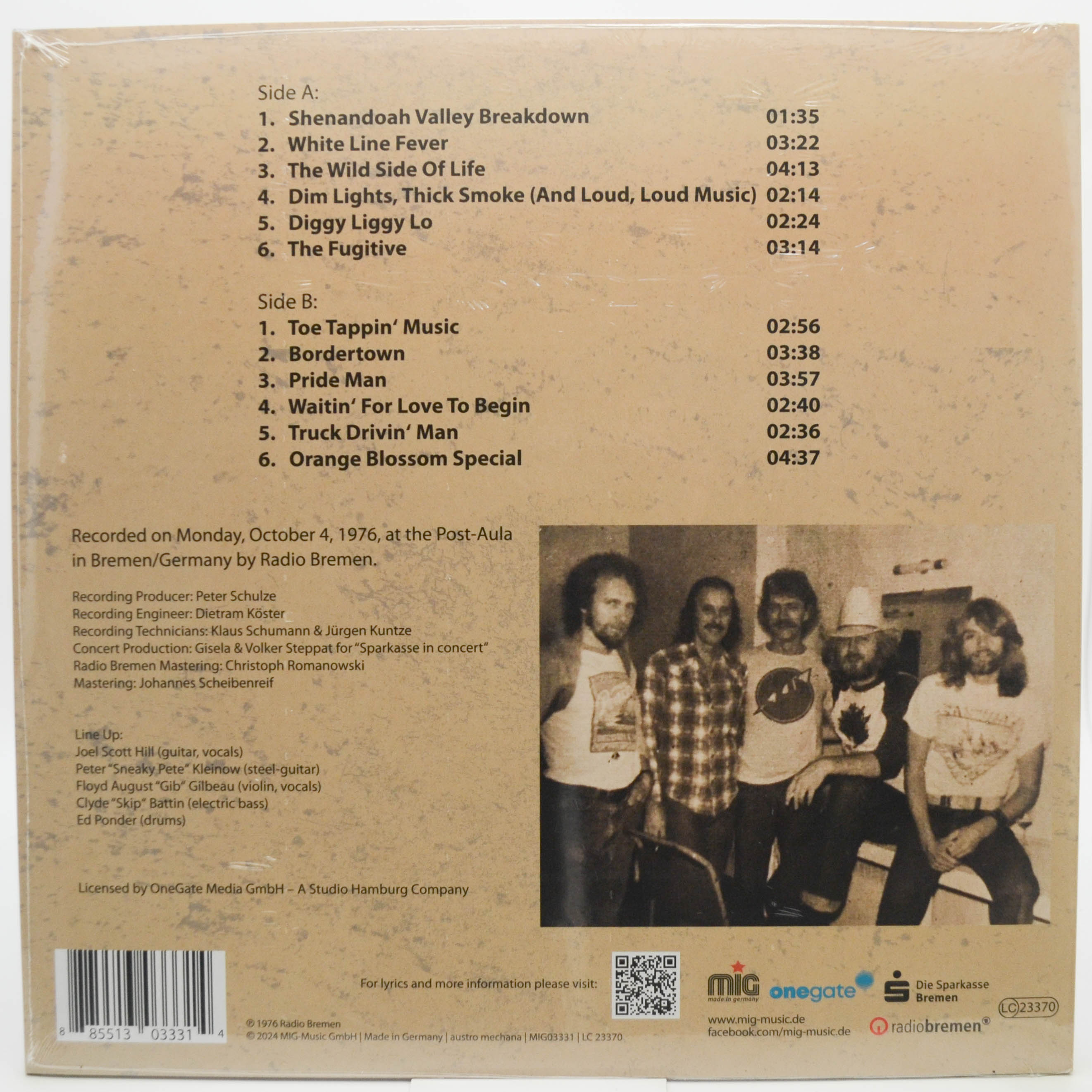 Flying Burrito Bros — Live 1976, 2024