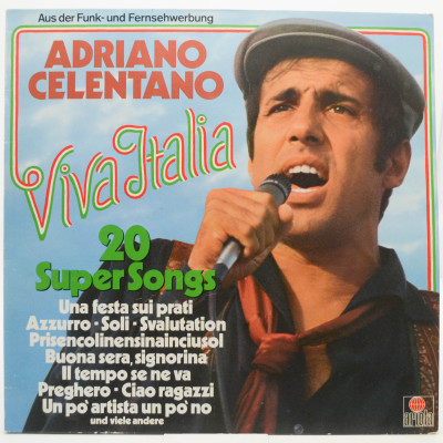 Виниловая пластинка Viva Italia (20 Super Songs), 1980