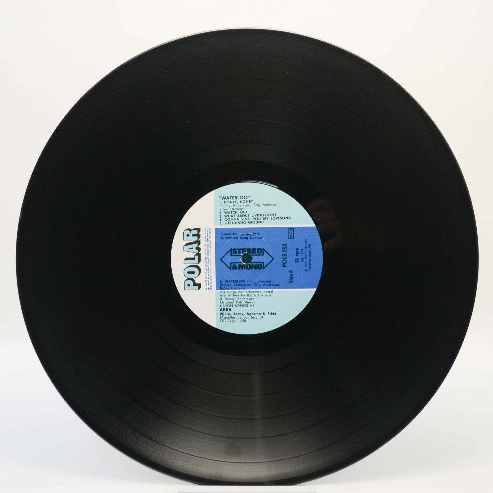 ABBA, Björn, Benny, Agnetha & Frida — Waterloo (Sweden), 1974