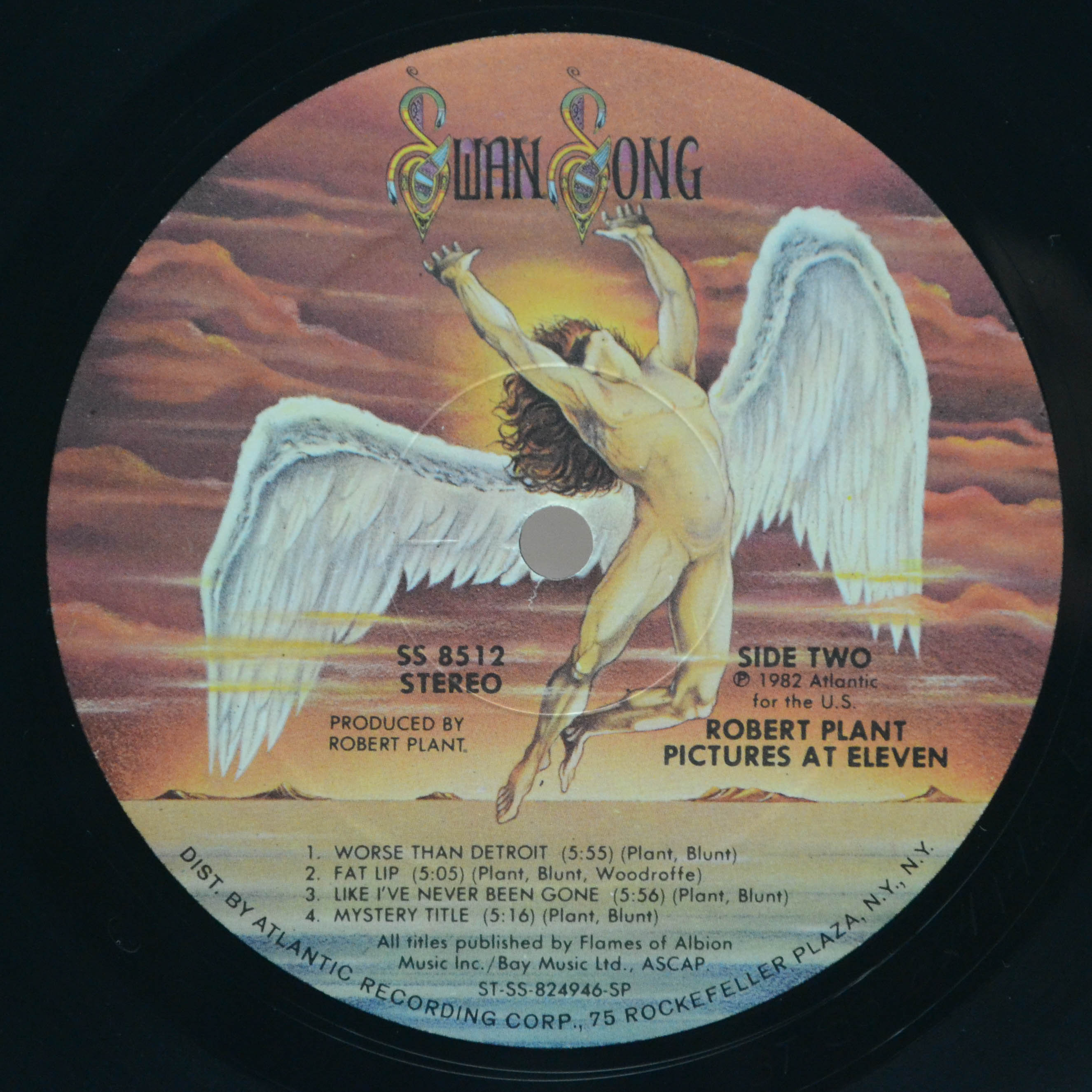 Robert Plant — Pictures At Eleven (USA), 1982