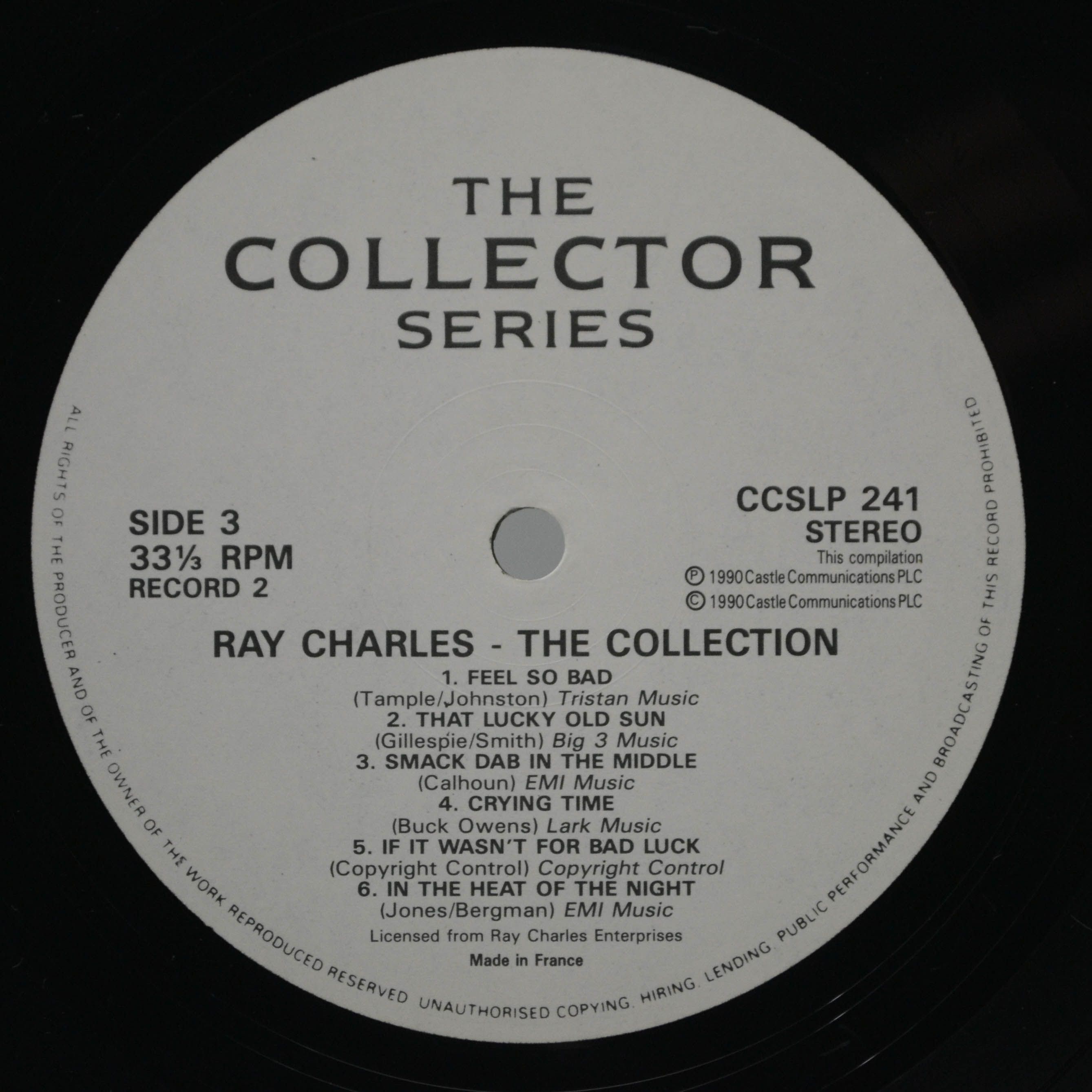 Ray Charles — The Collection (2LP), 1990