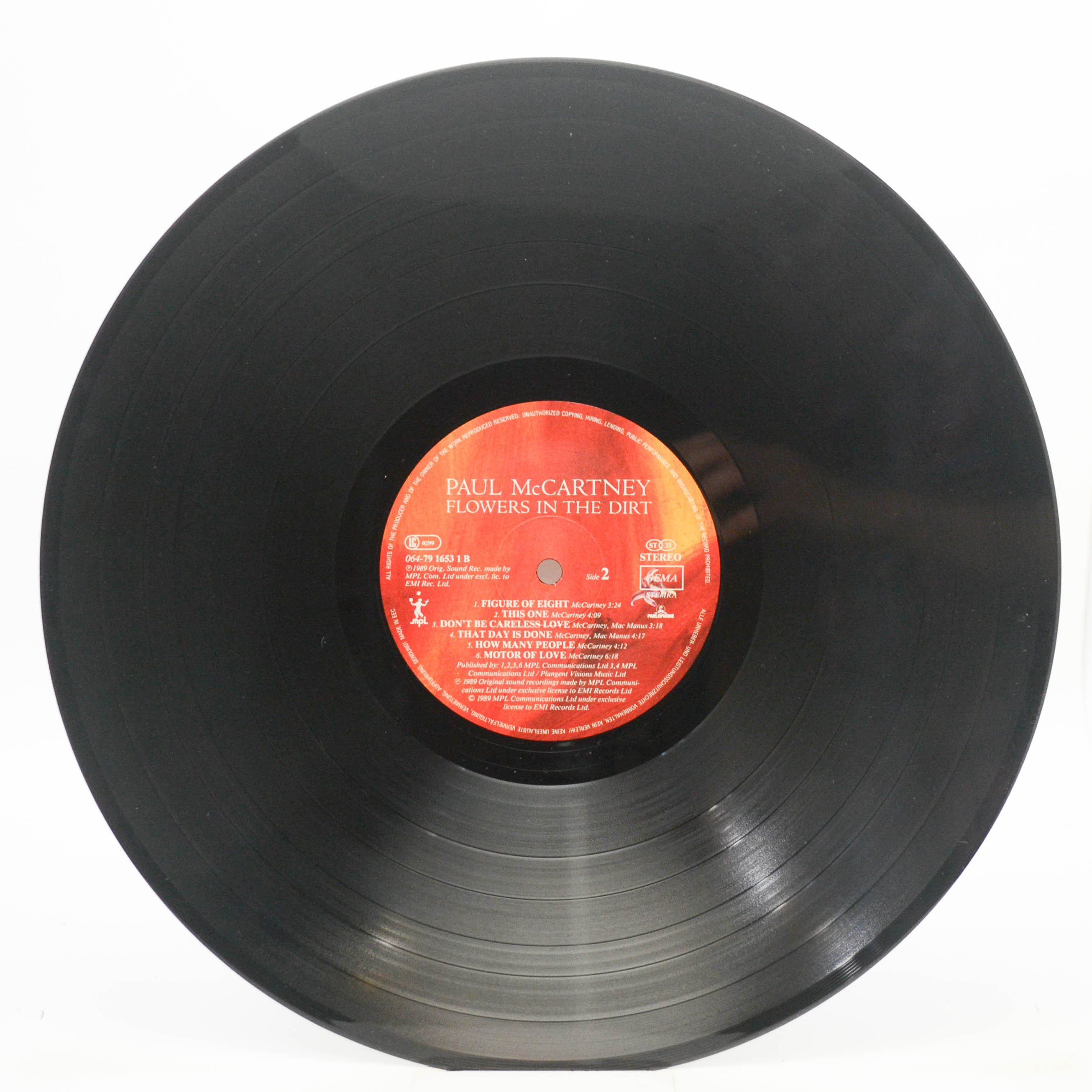 Paul McCartney — Flowers In The Dirt, 1989