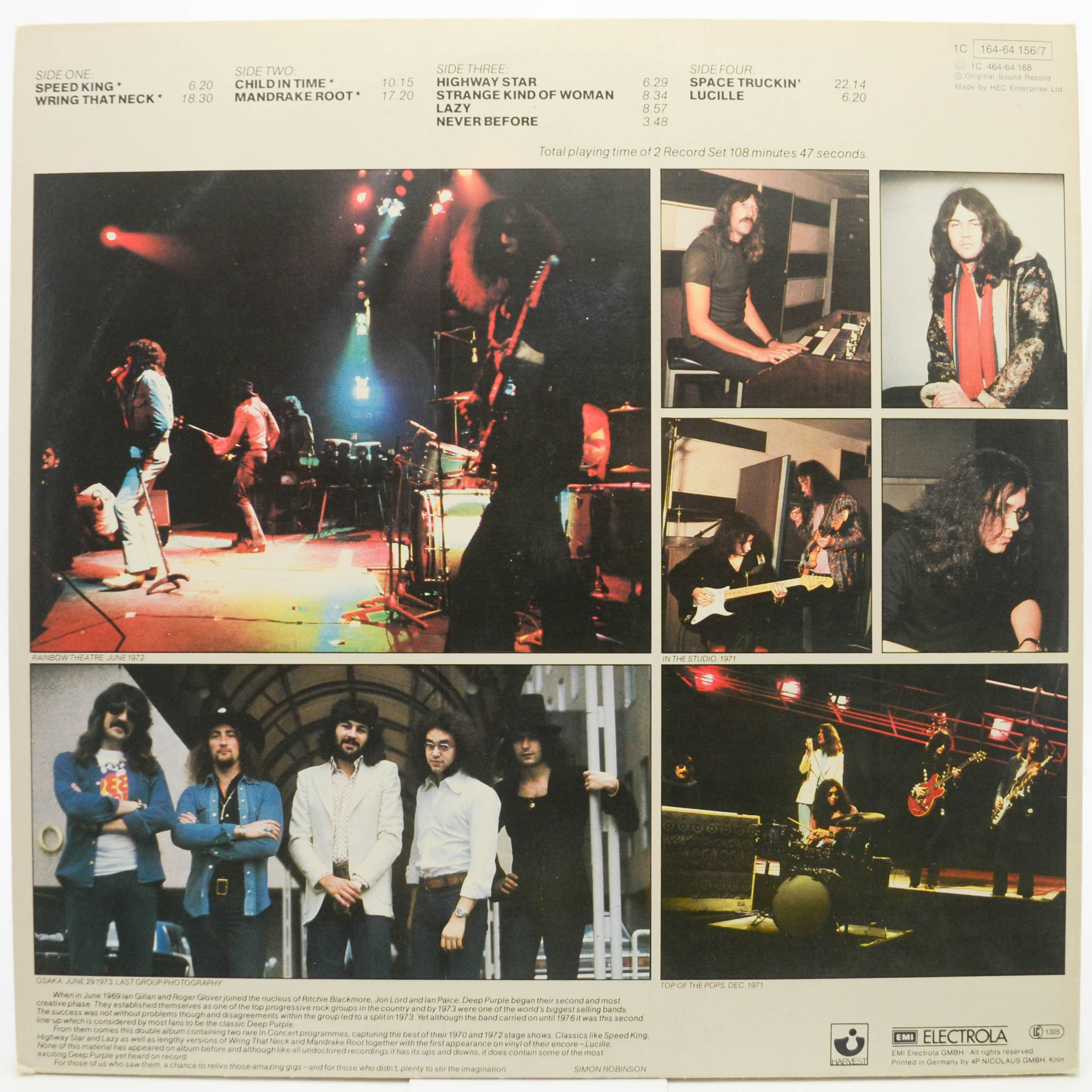 Deep Purple — In Concert, 1980