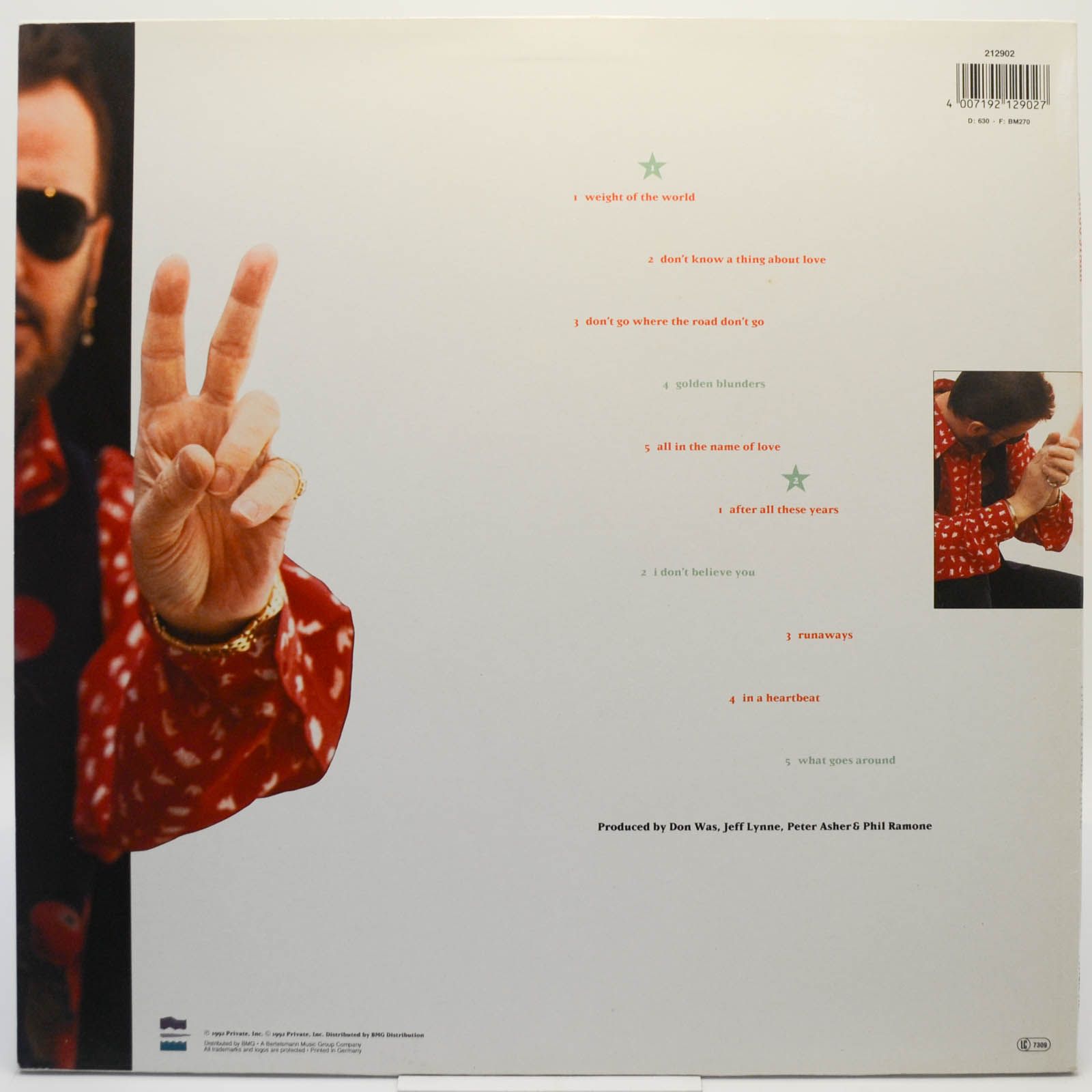 Ringo Starr — Time Takes Time, 1992