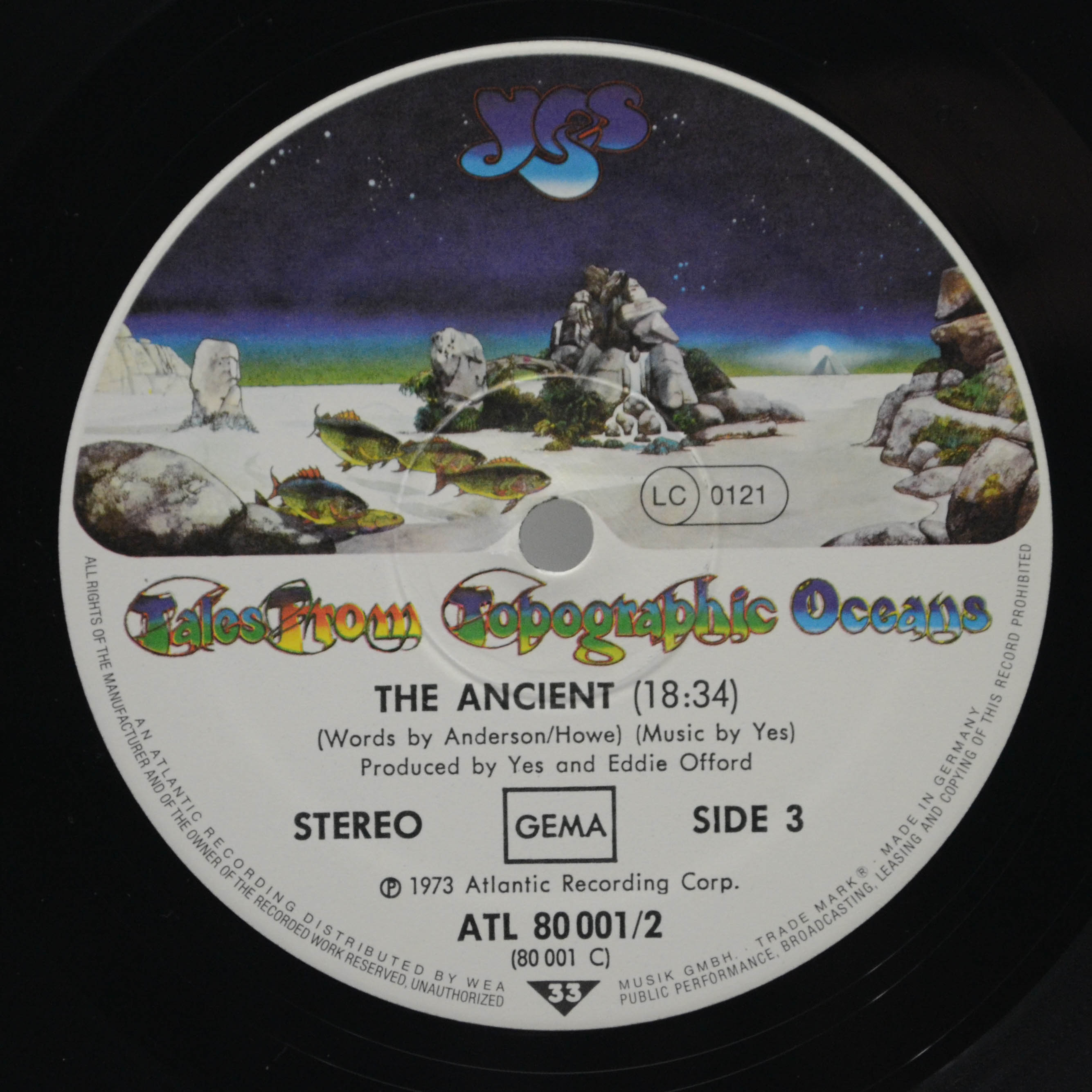 Yes — Tales From Topographic Oceans (2LP), 1973