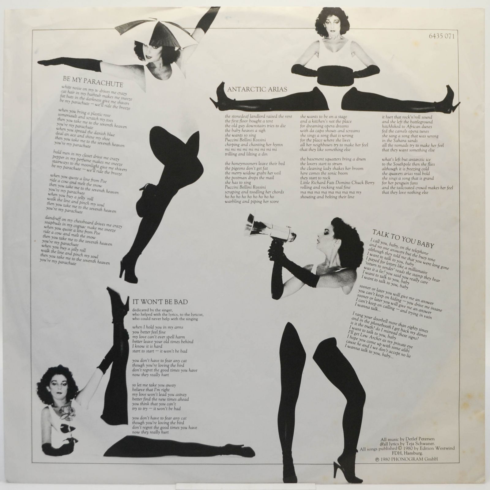 Gillian Scalici — Hell, I Want More, 1980