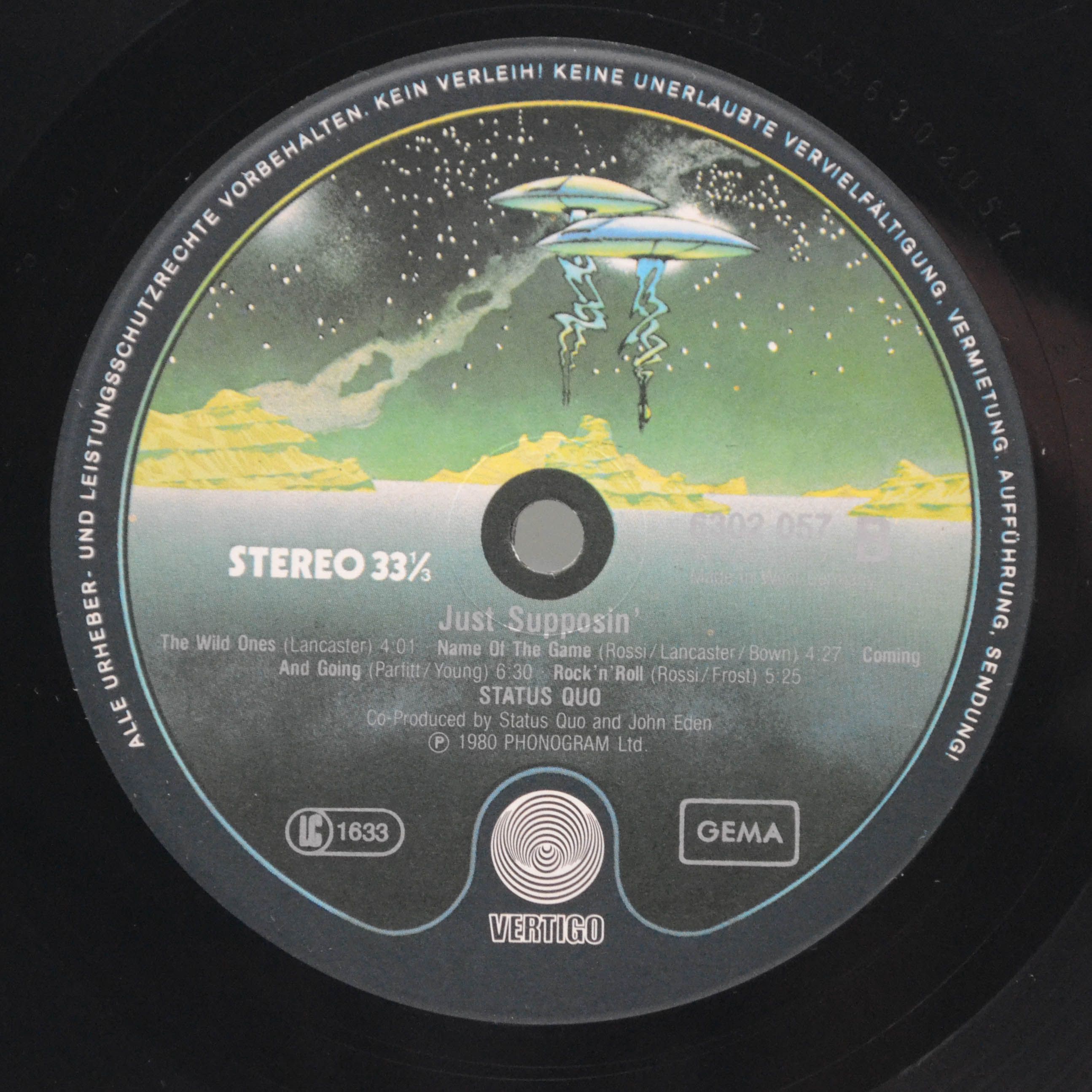 Status Quo — Just Supposin', 1980