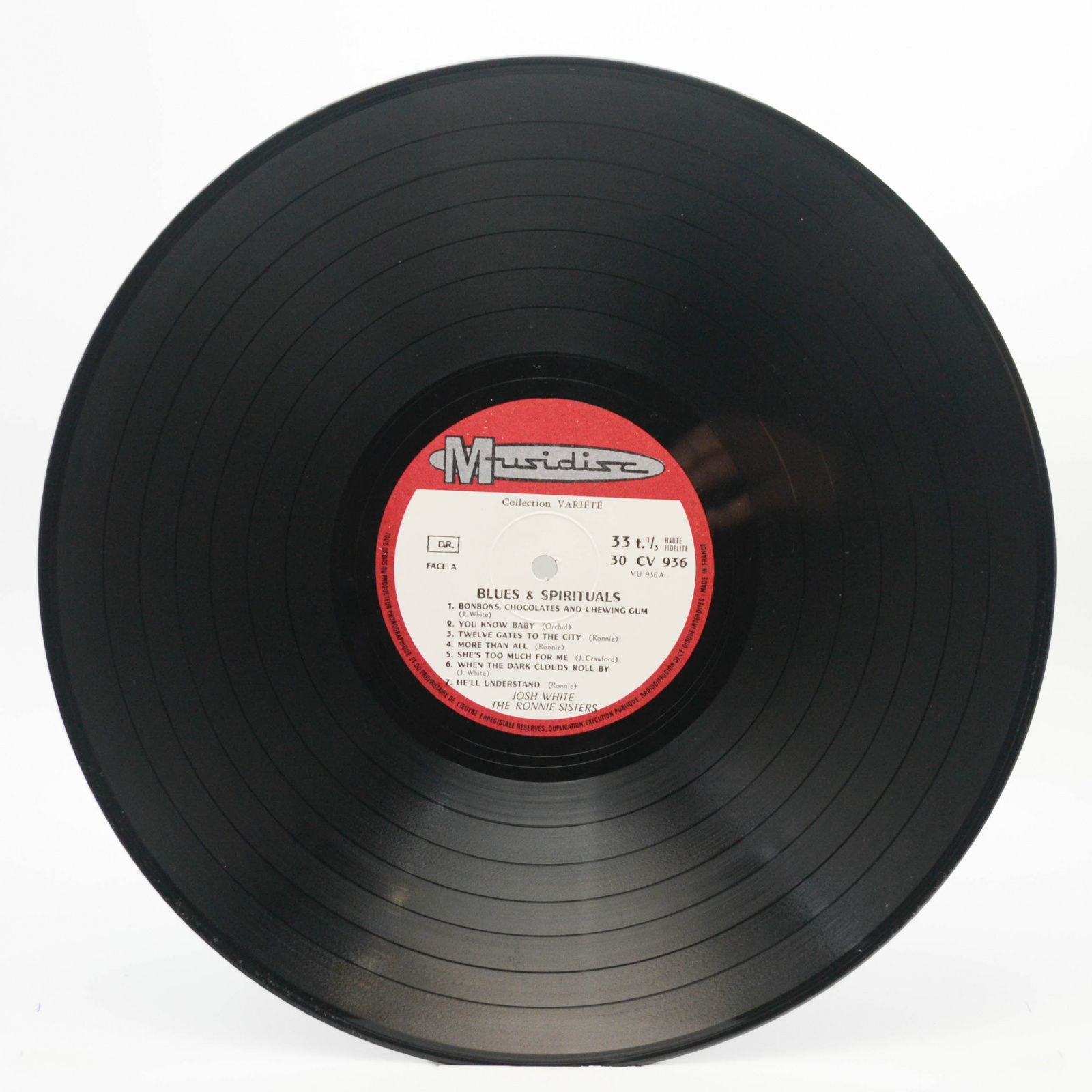 Josh White - The Ronnie Sisters — Blues & Spirituals, 1973