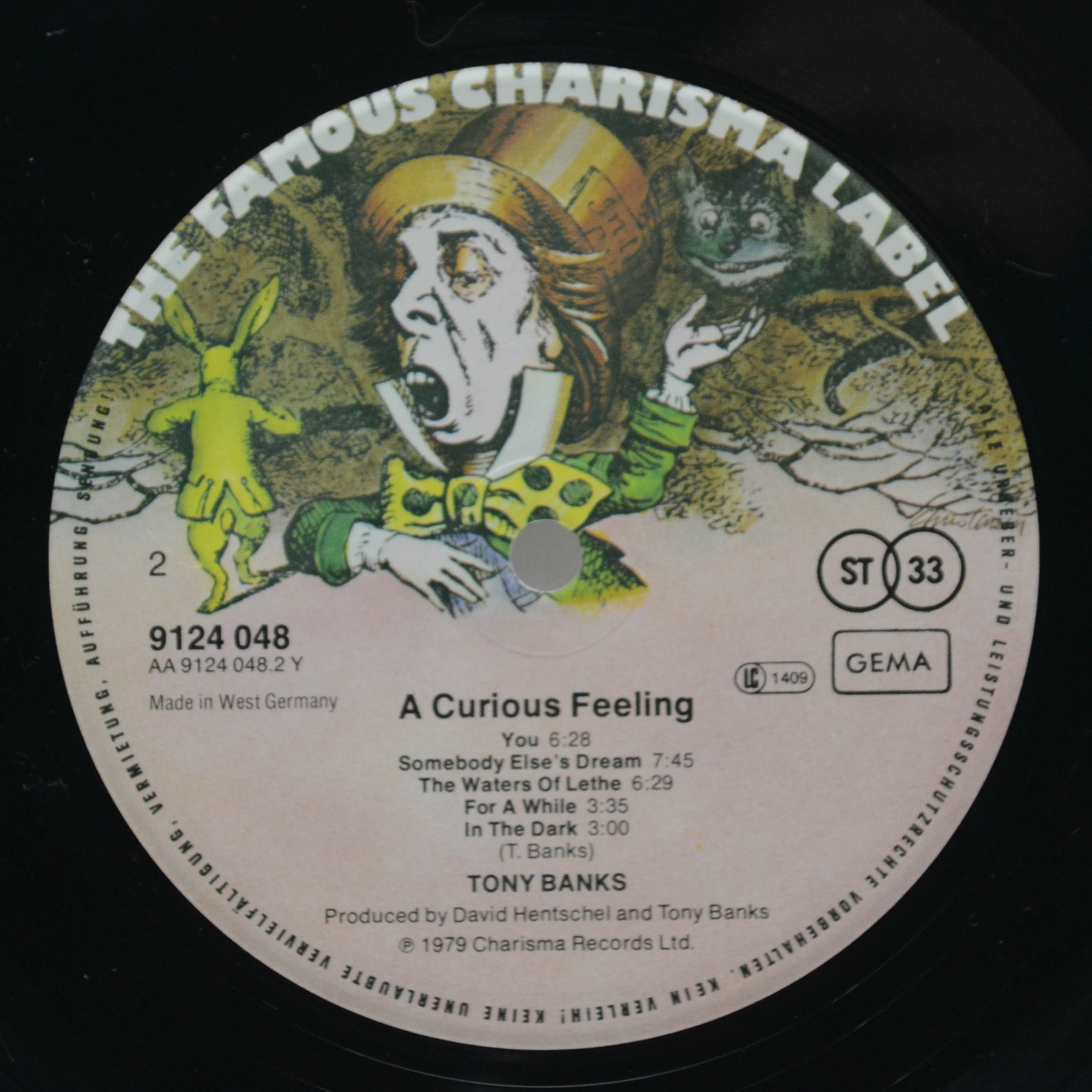 Tony Banks — A Curious Feeling, 1979