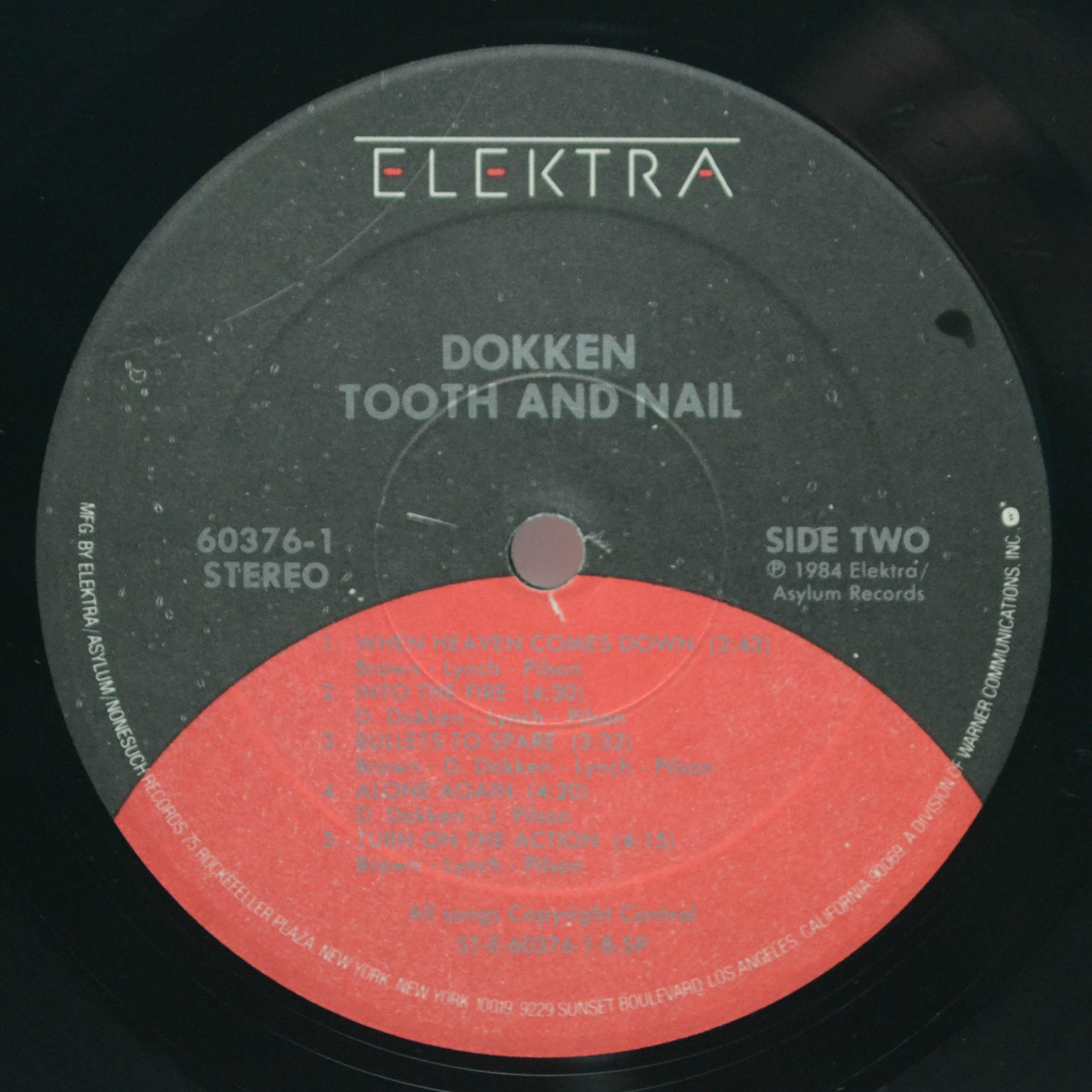 Dokken — Tooth And Nail (1-st, USA), 1984