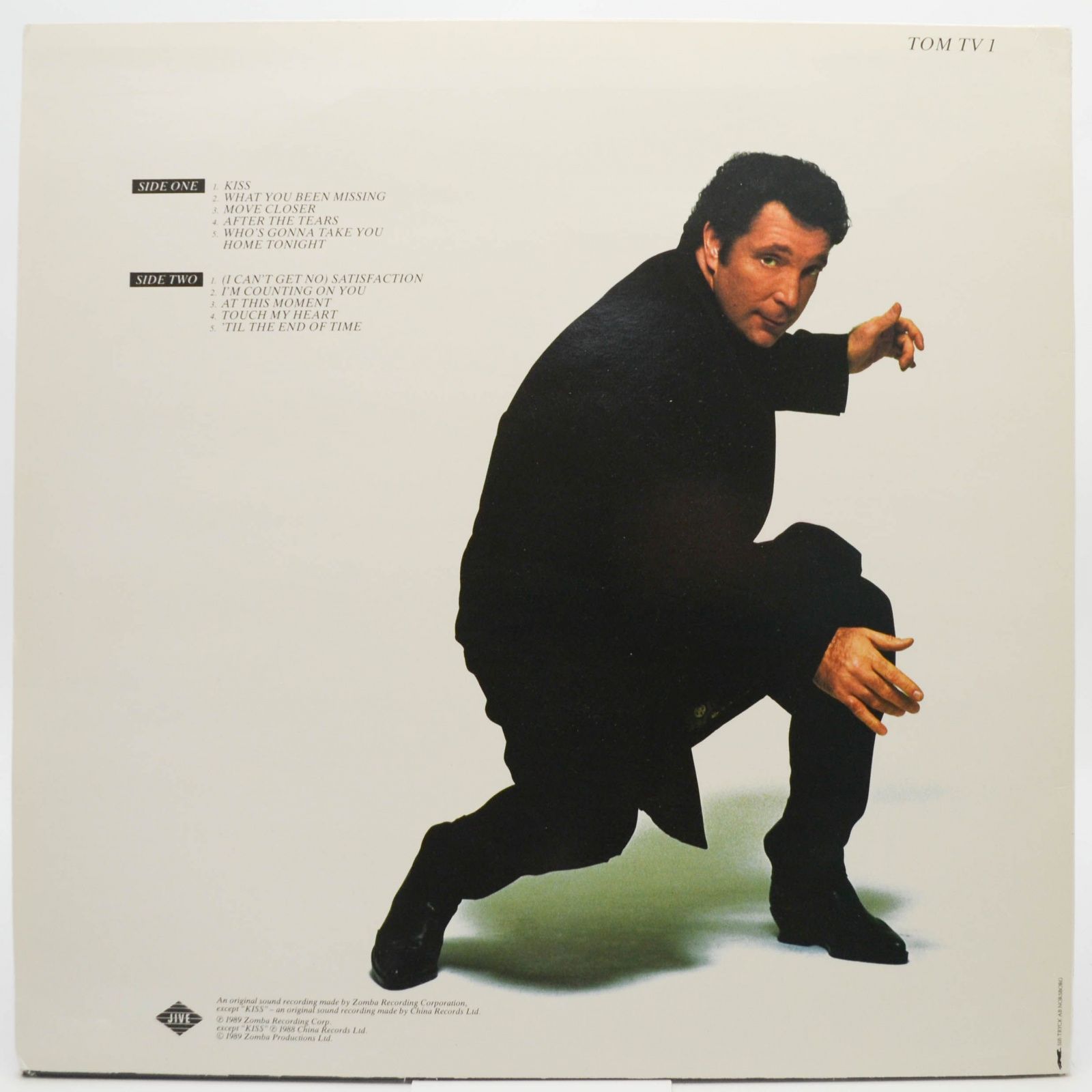 Tom Jones — At This Moment, 1989