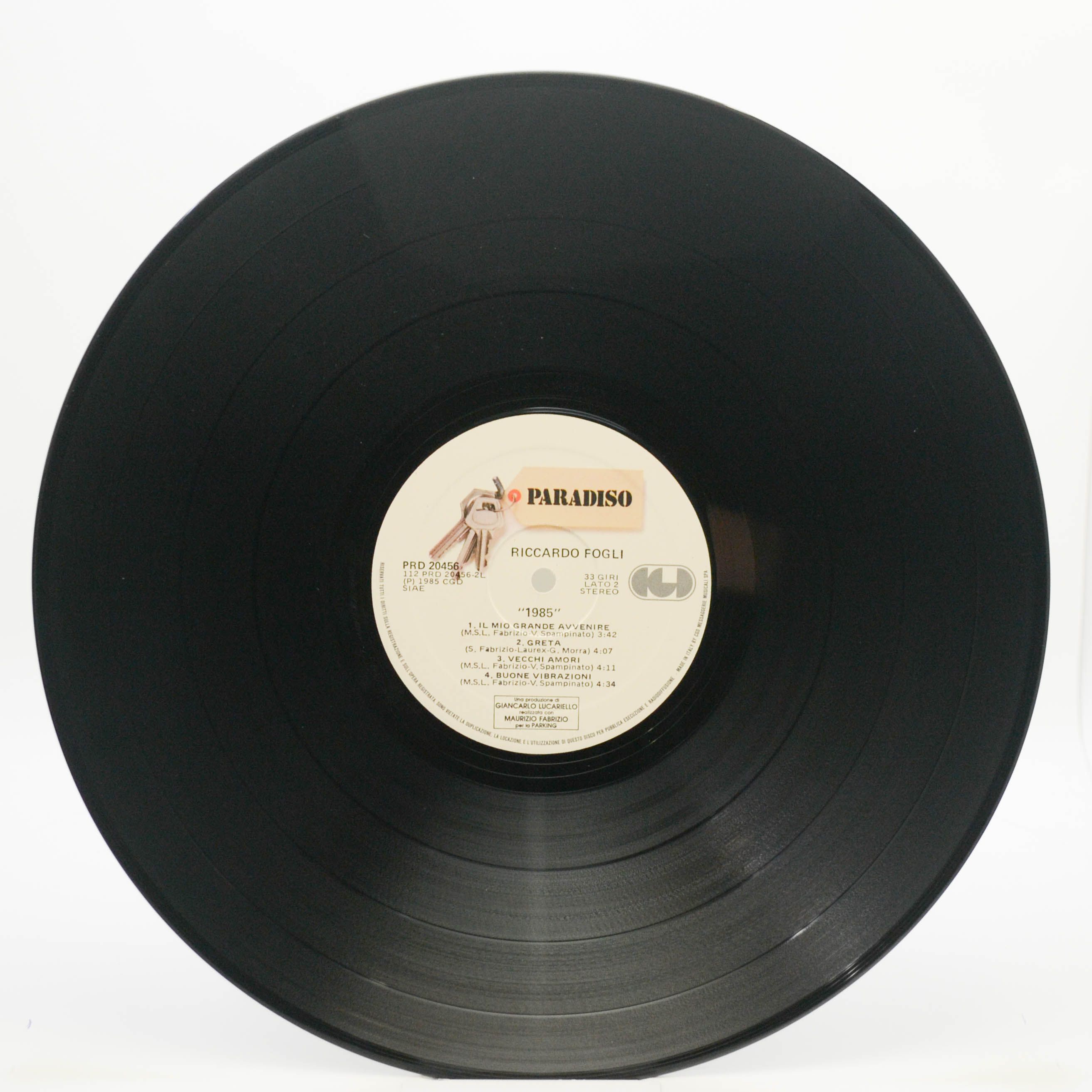 Riccardo Fogli — 1985 (1-st, Italy), 1985