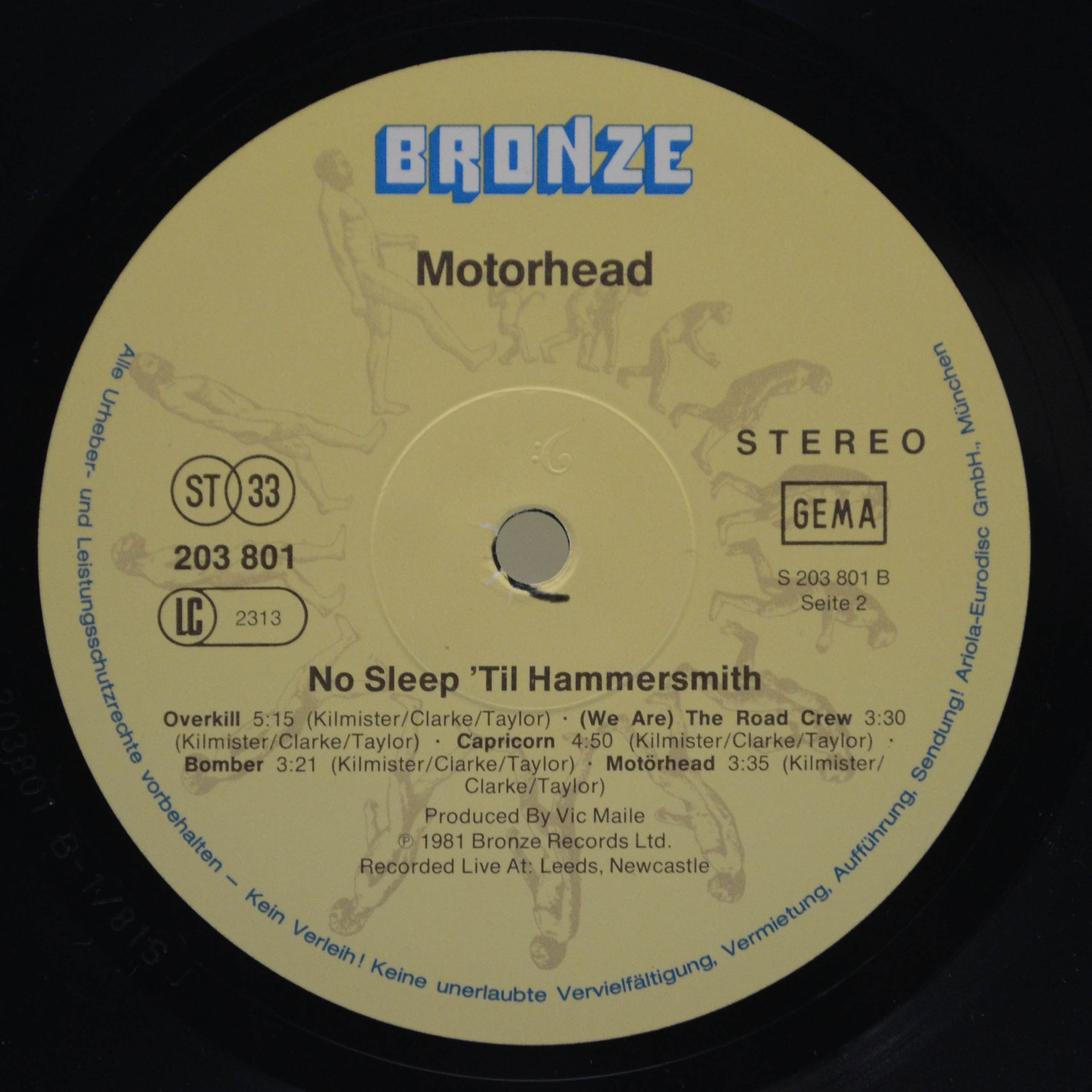 Motörhead — No Sleep 'til Hammersmith, 1981