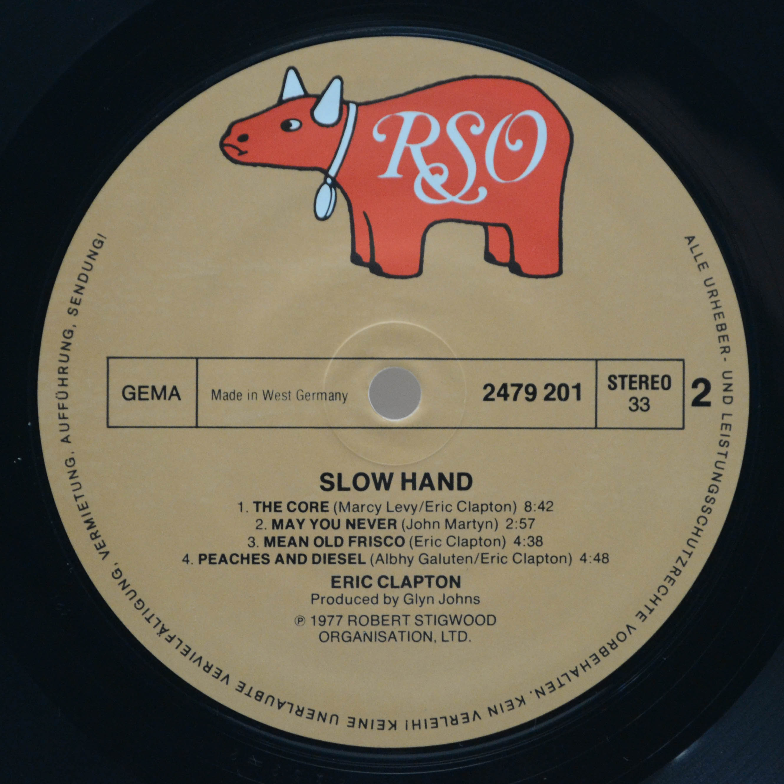 Eric Clapton — Slowhand, 1977