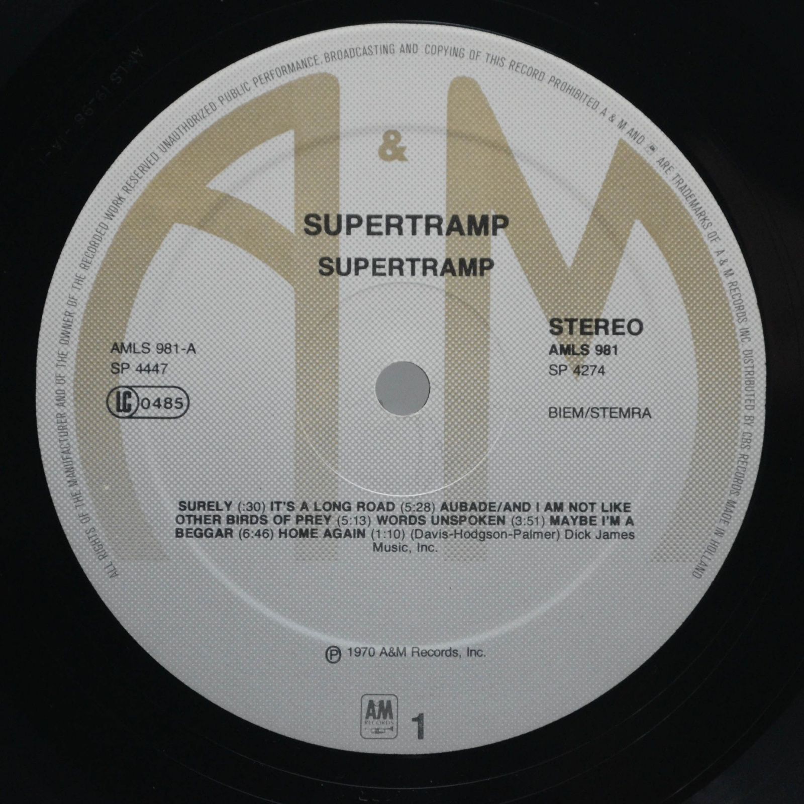 Supertramp — Supertramp, 1970