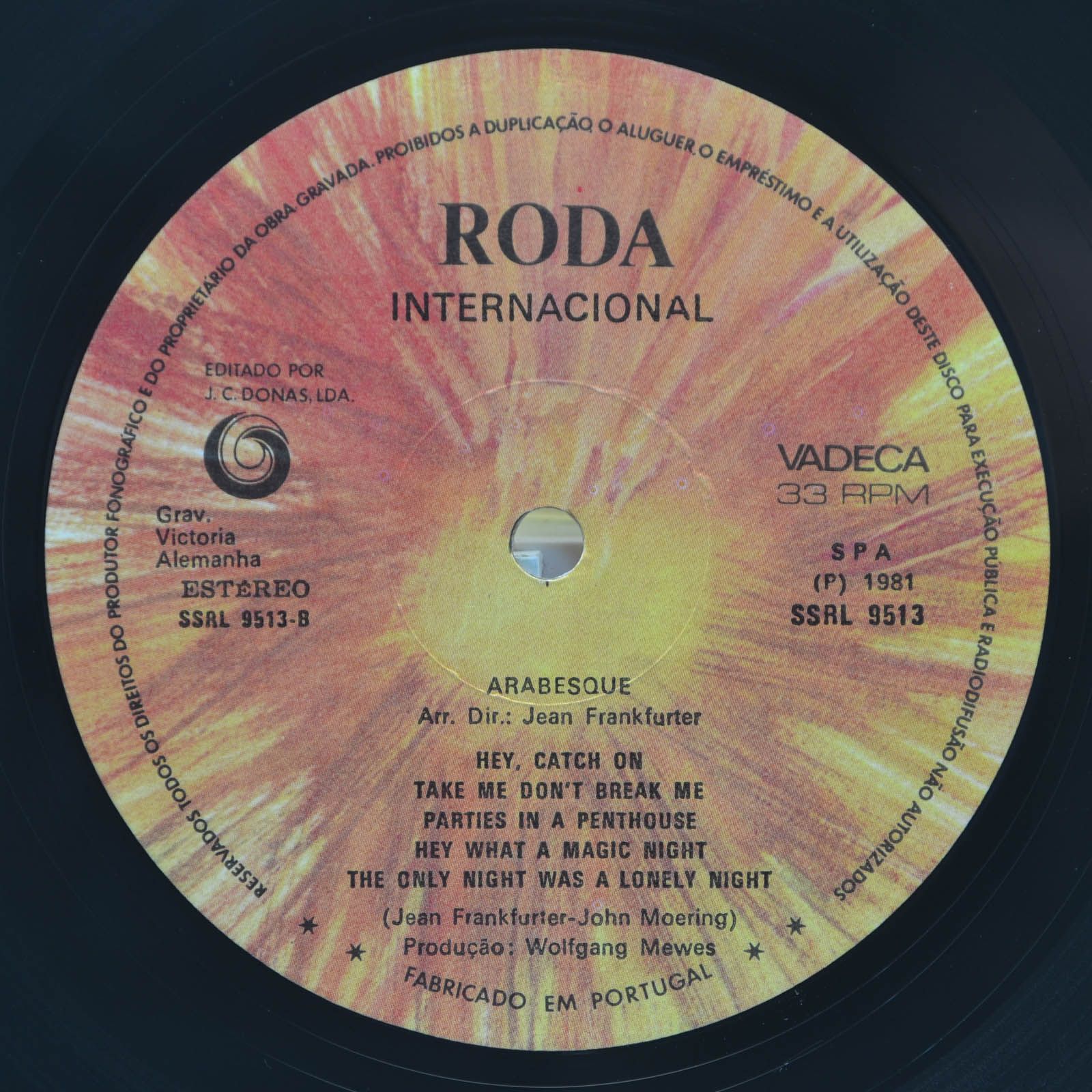 Arabesque — Arabesque, 1980