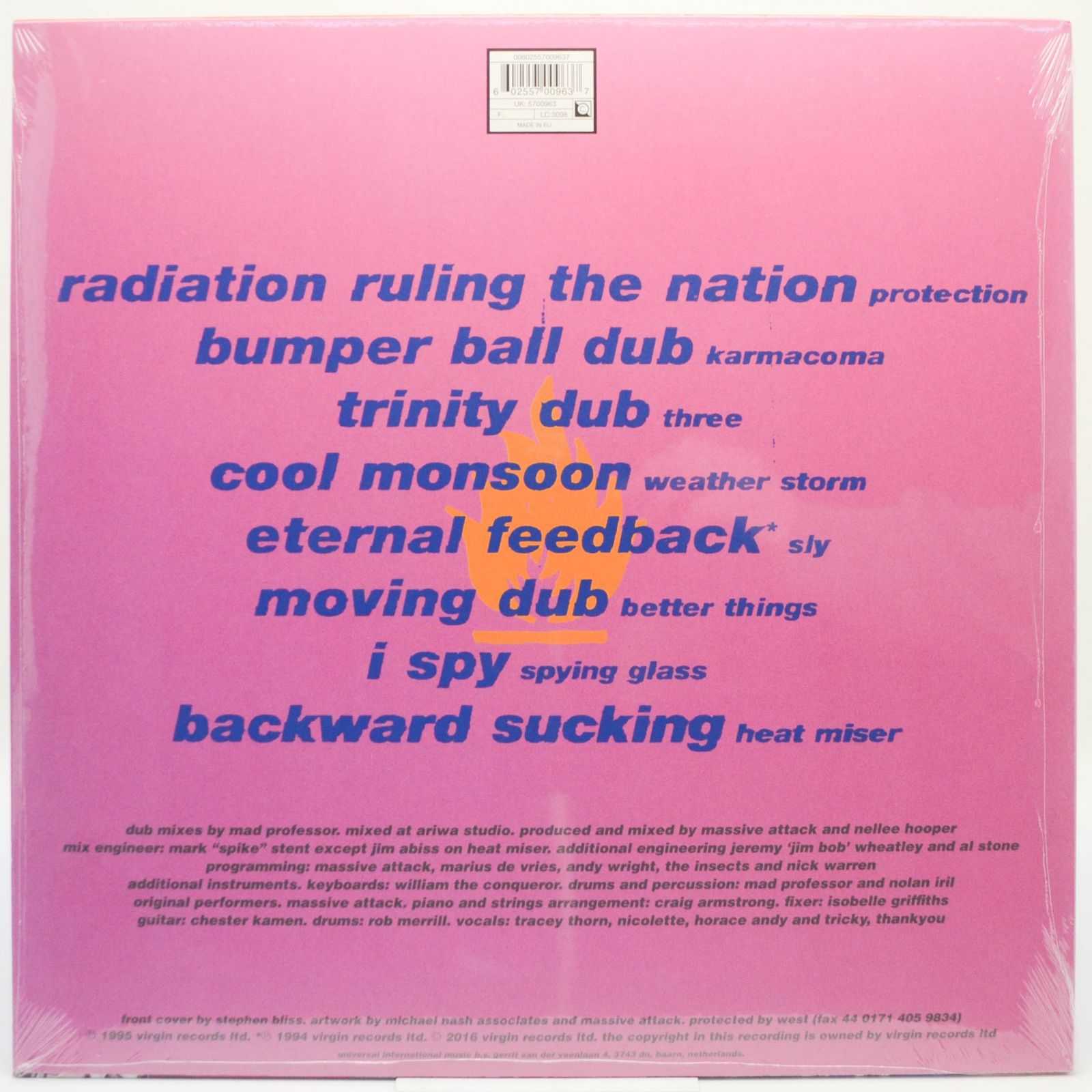 Massive Attack V Mad Professor — No Protection, 2016