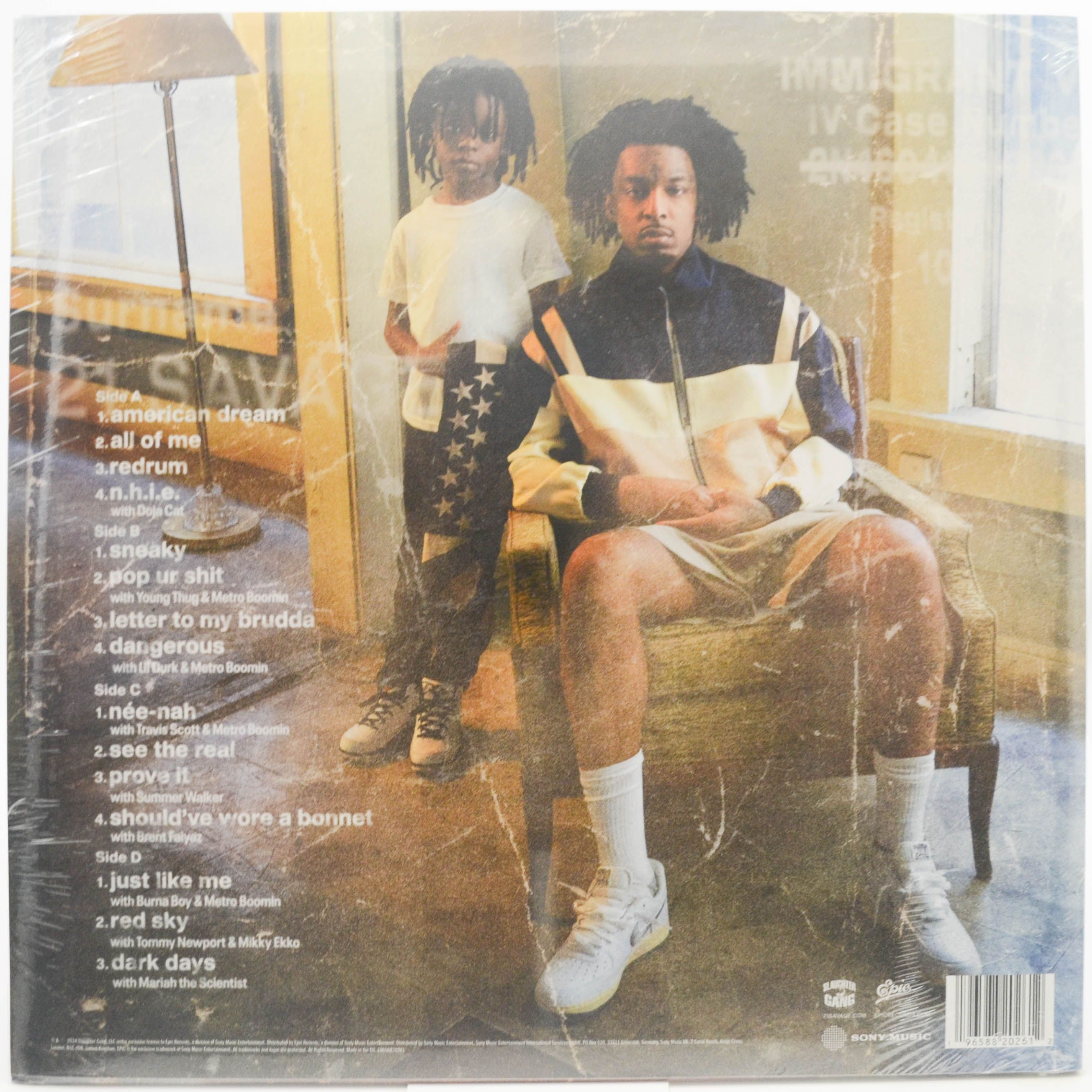 21 Savage — American Dream (2LP), 2024