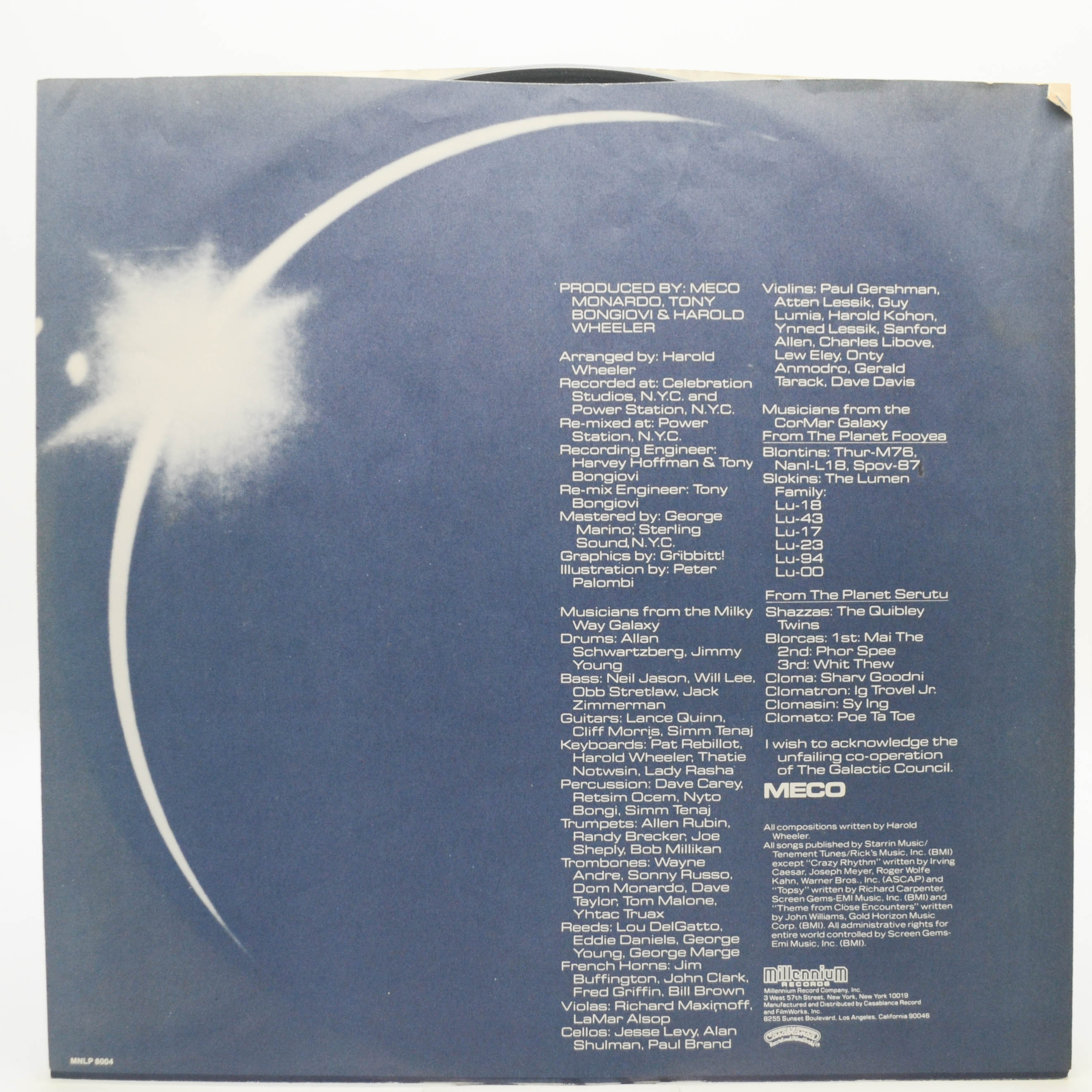 Meco — Encounters Of Every Kind (USA), 1977