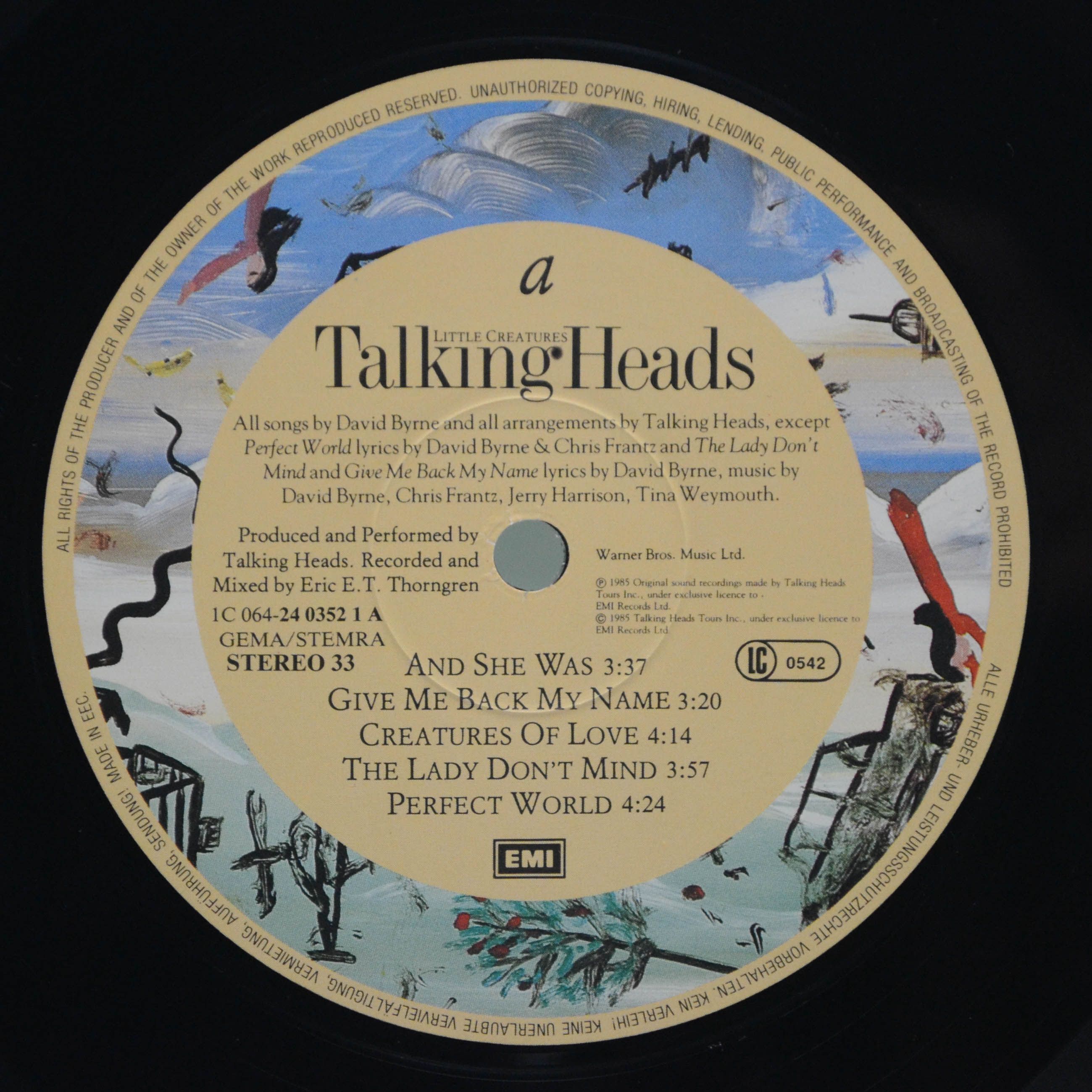 Talking Heads — Little Creatures, 1985