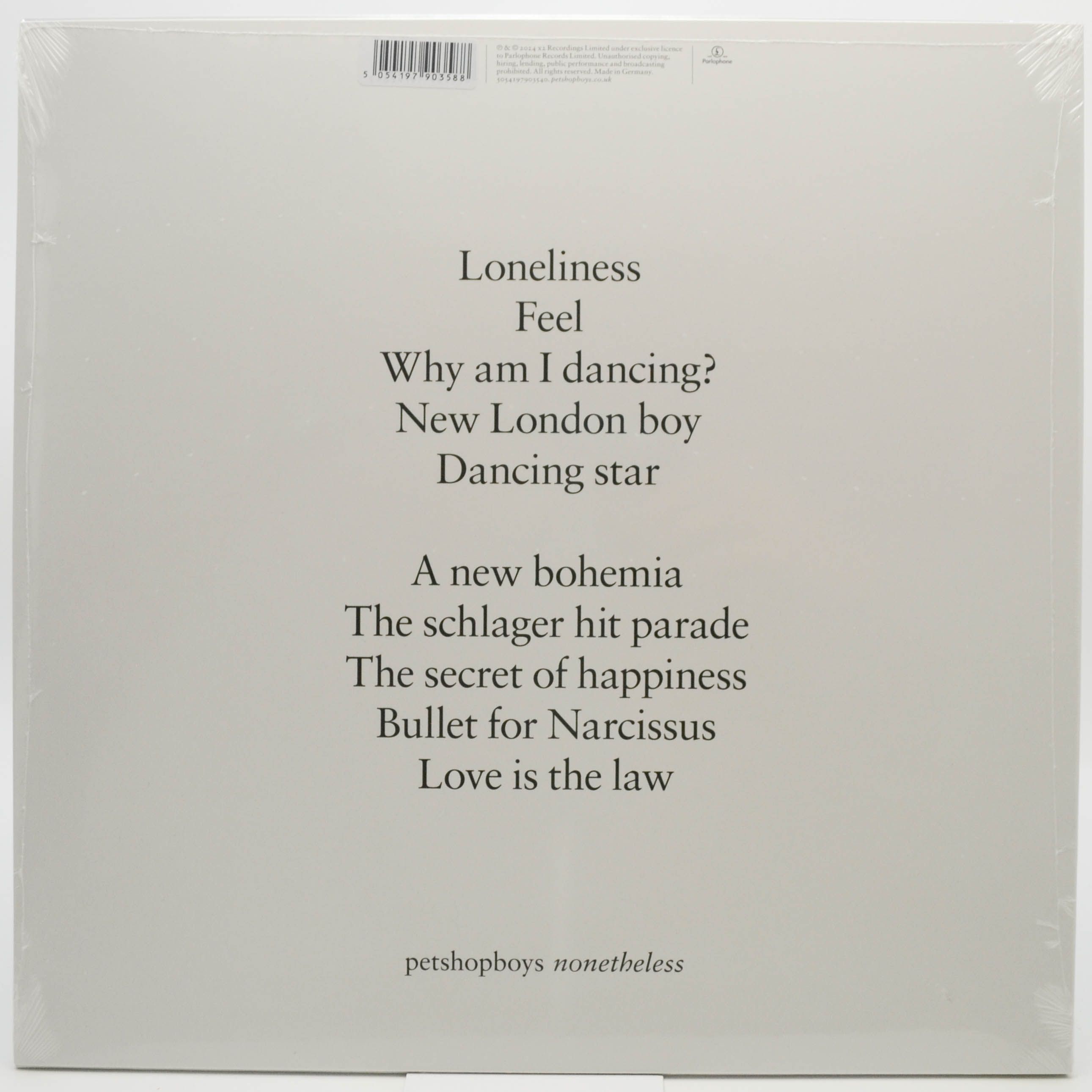 Pet Shop Boys — Nonetheless, 2024