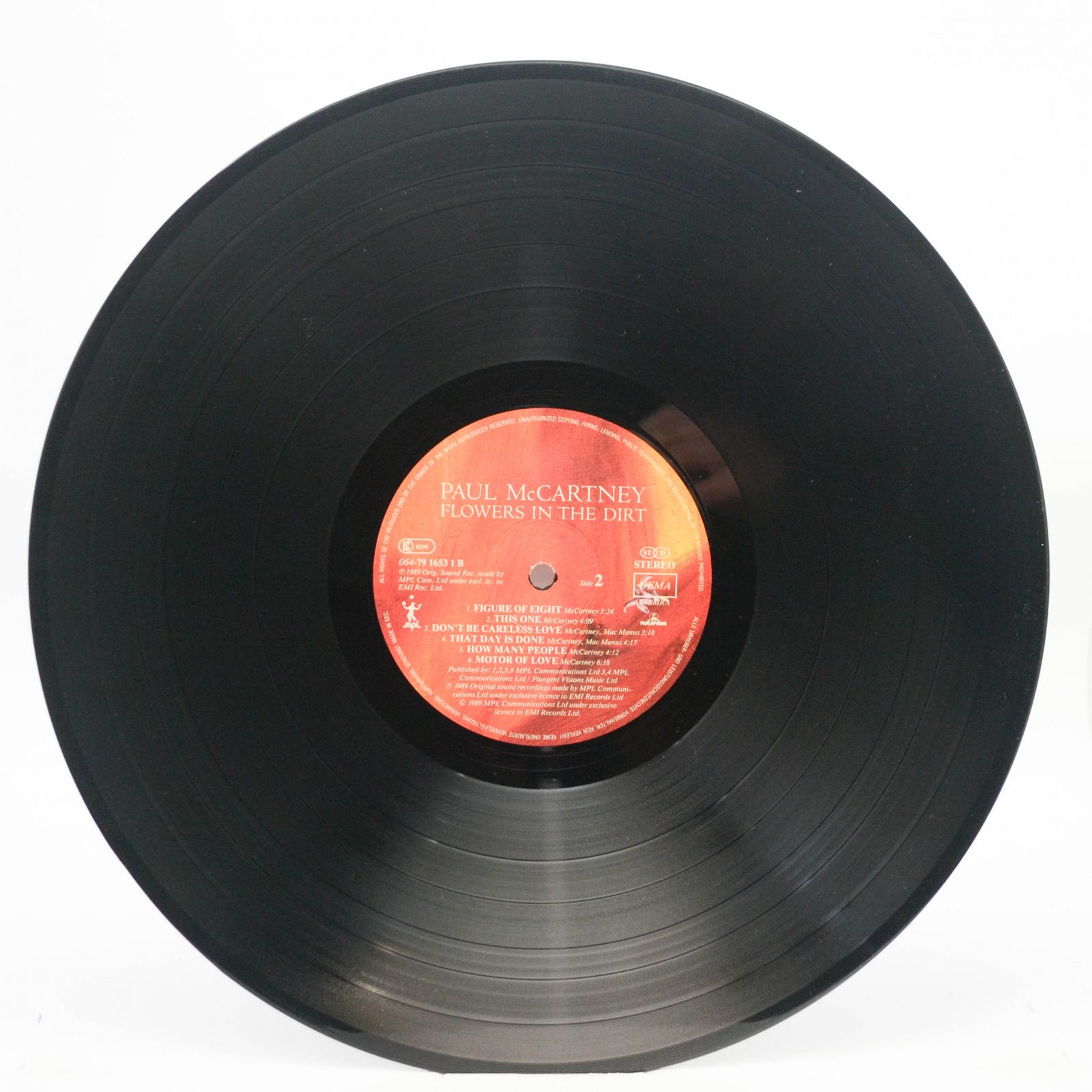 Paul McCartney — Flowers In The Dirt, 1989