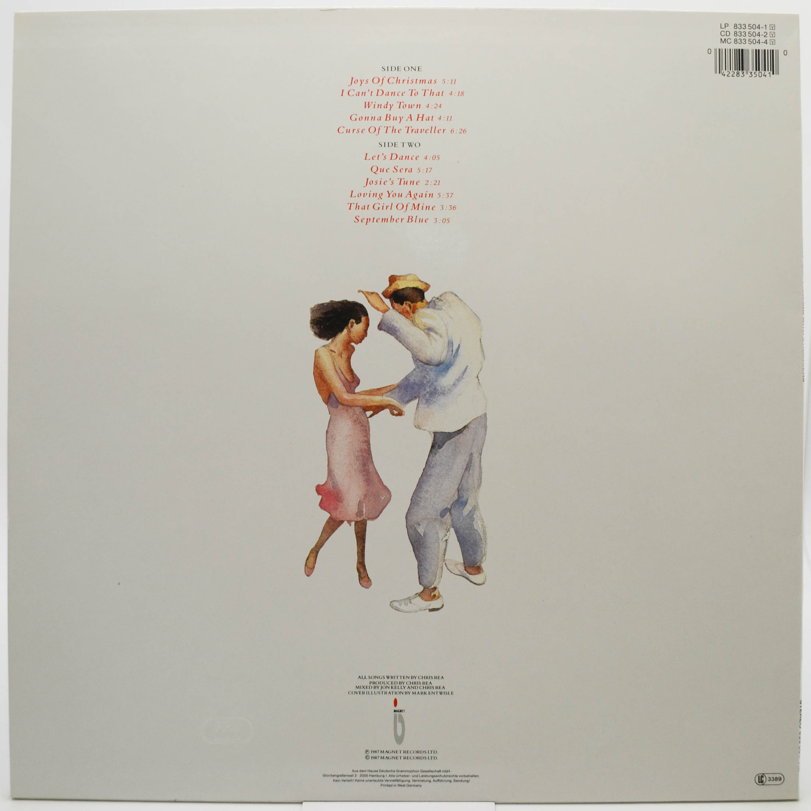 Chris Rea — Dancing With Strangers, 1987