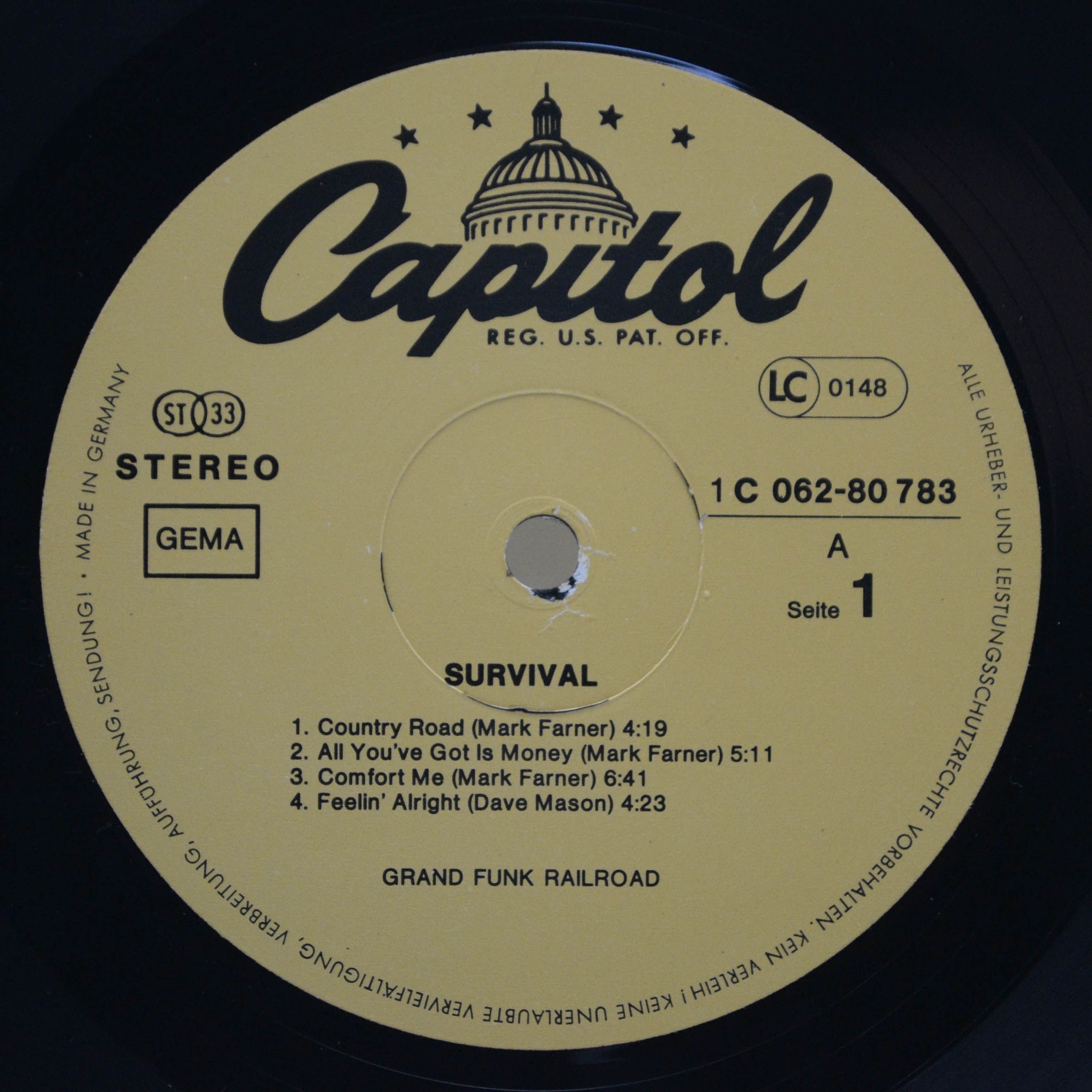 Grand Funk — Survival, 1971