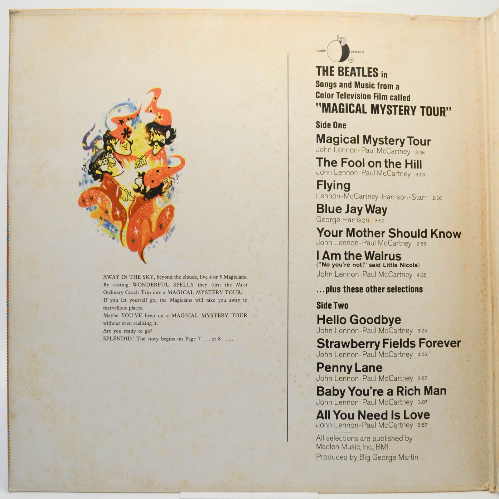 Beatles — Magical Mystery Tour (booklet), 1967