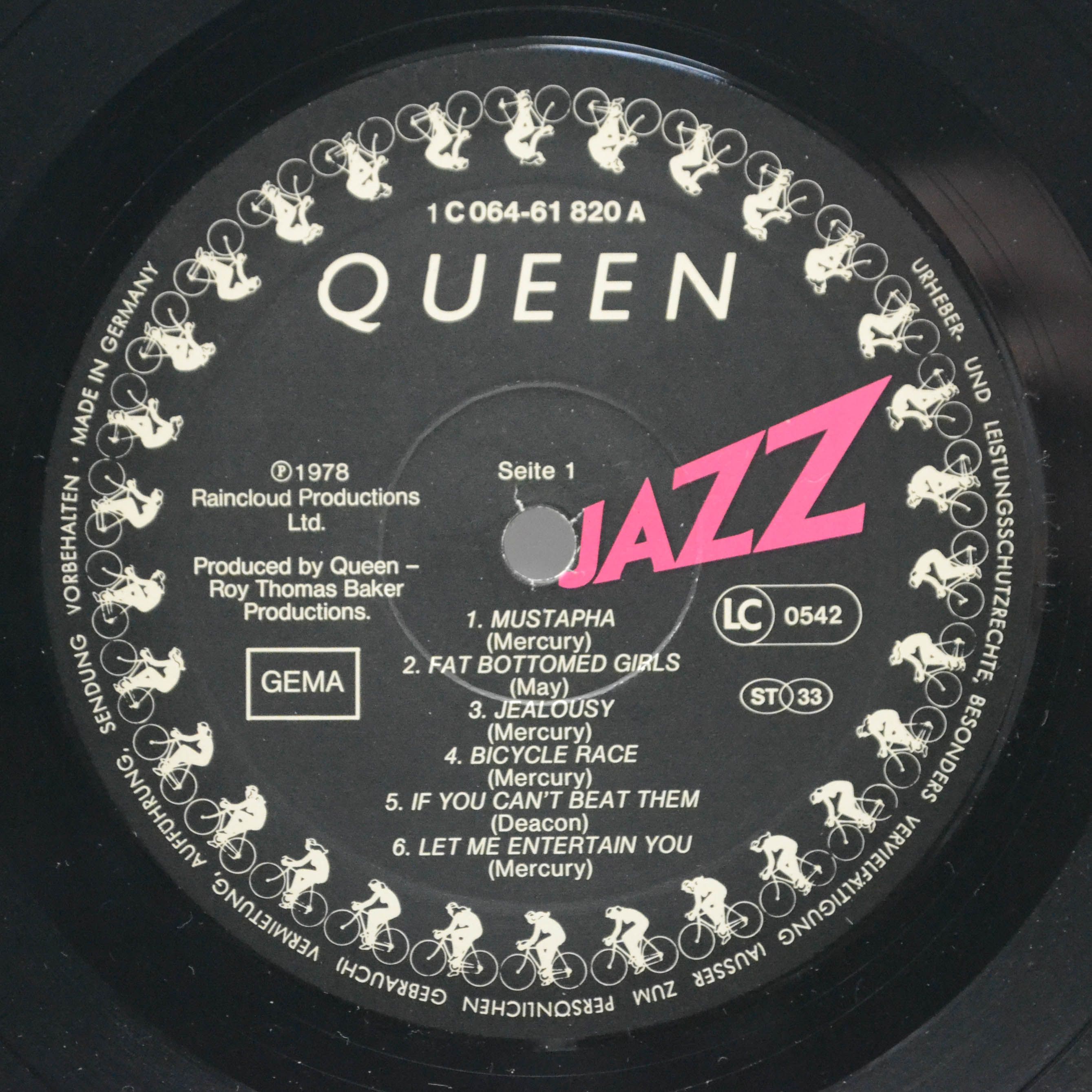 Queen — Jazz (poster ), 1978