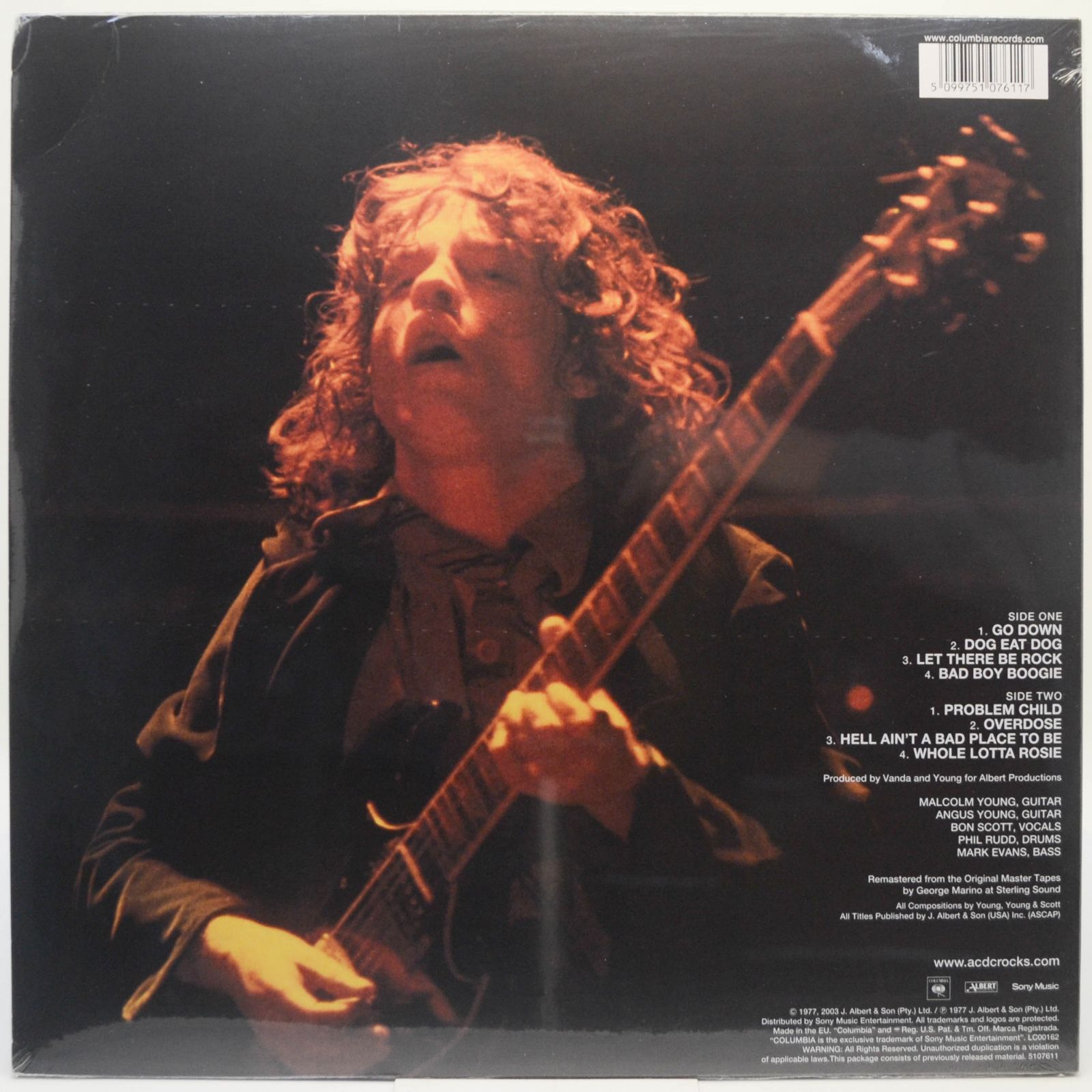 AC/DC — Let There Be Rock, 1977