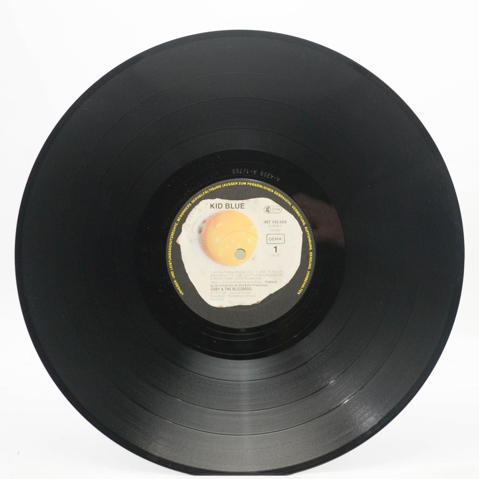 Cuby & The Blizzards — Kid Blue, 1976