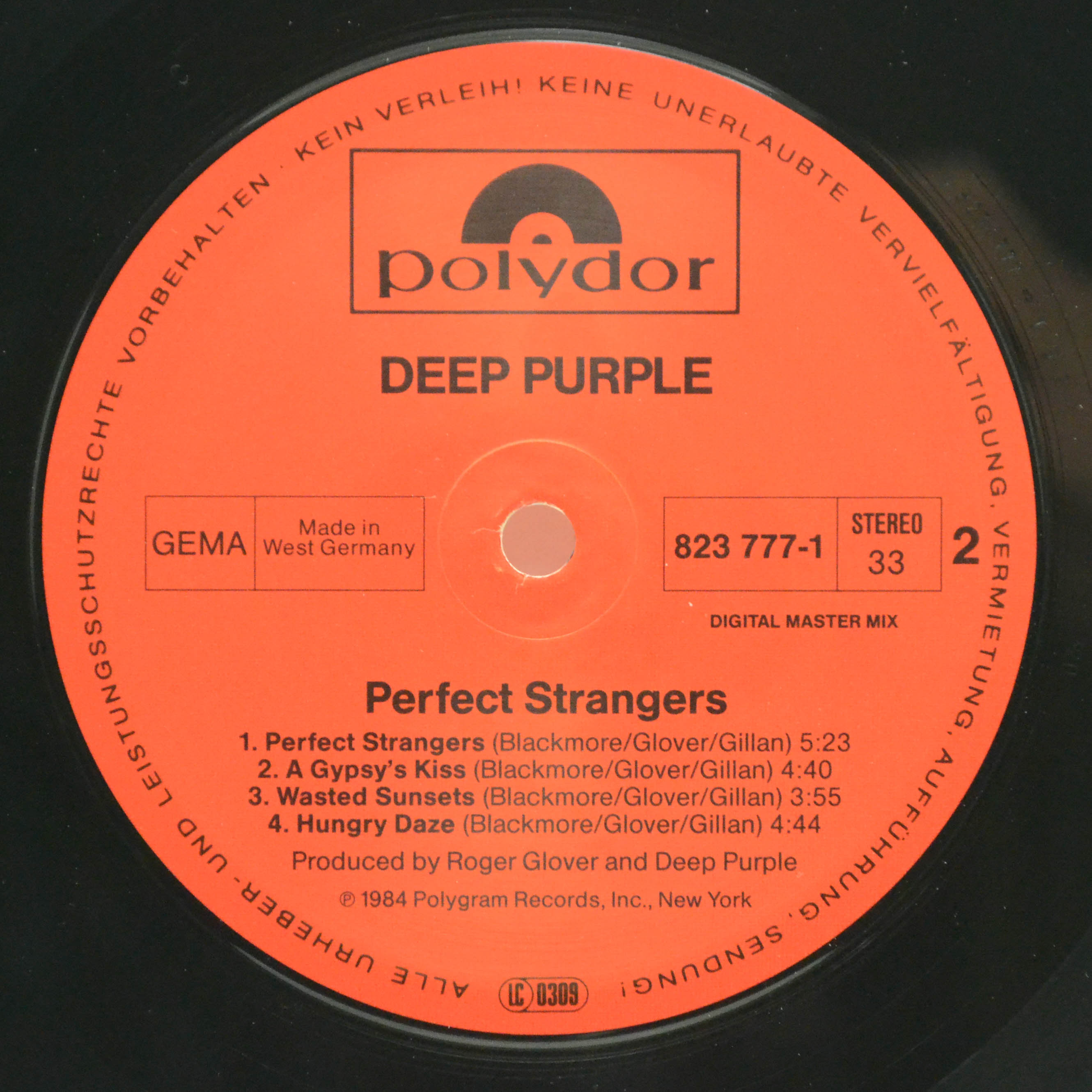 Deep Purple — Perfect Strangers, 1984
