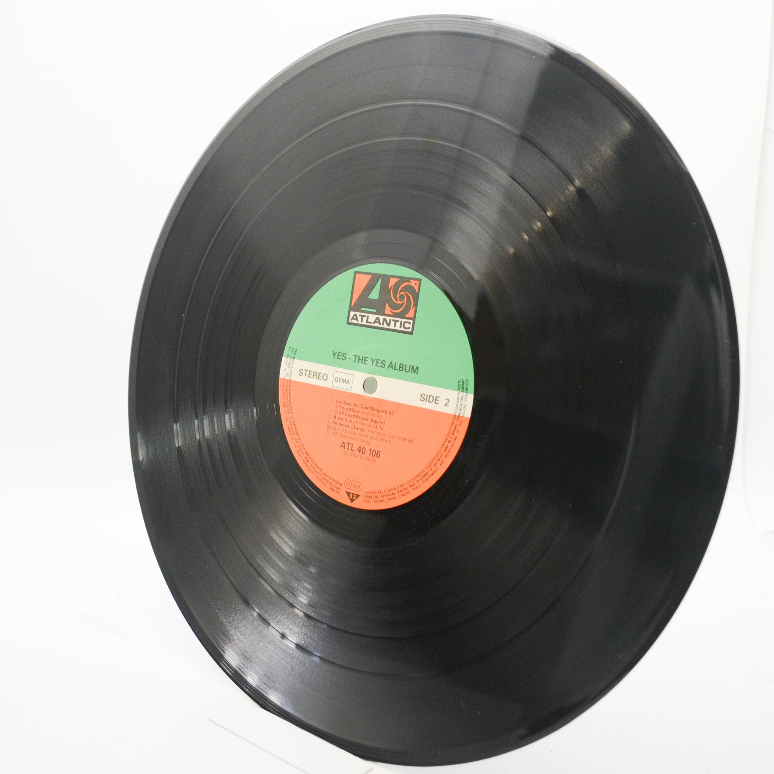 Yes — The Yes Album, 1971