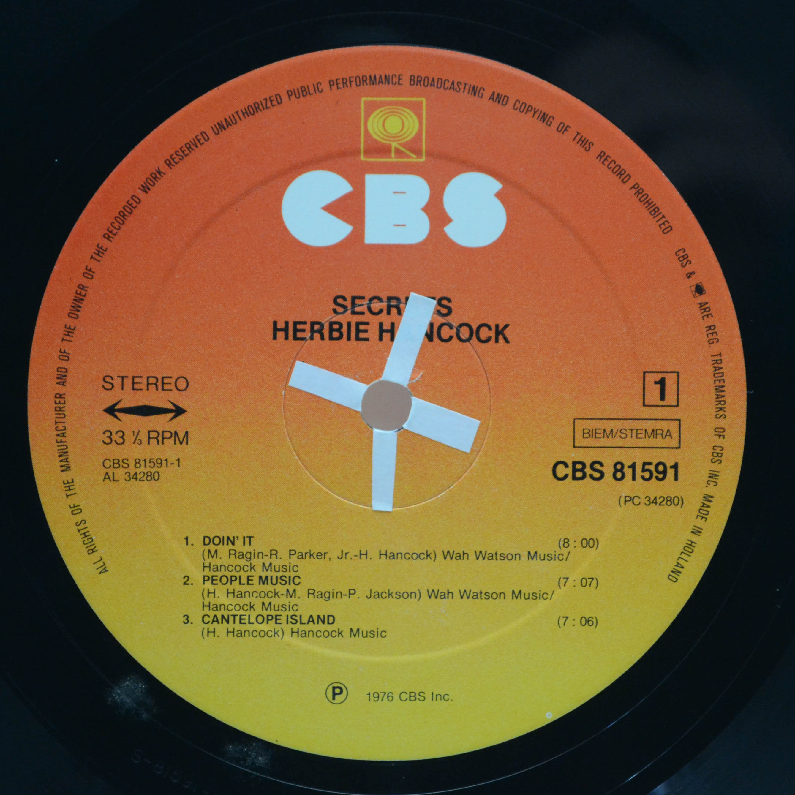 Herbie Hancock — Secrets, 1976