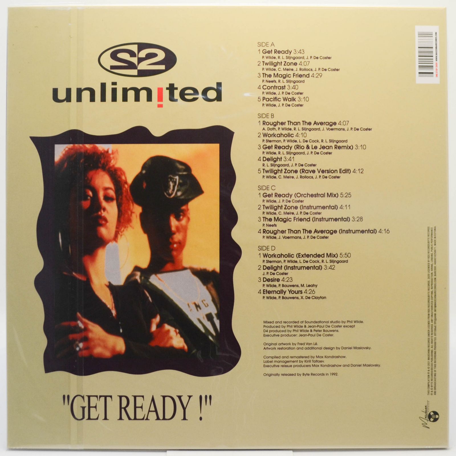 2 Unlimited — Get Ready ! (2LP), 1992