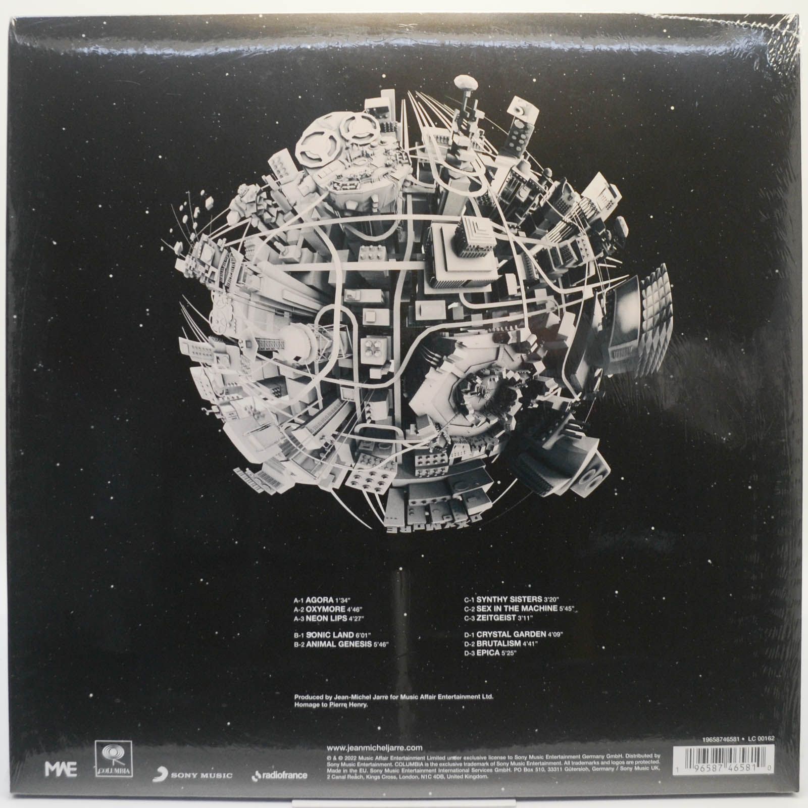 Jean-Michel Jarre — Oxymore (2LP), 2022