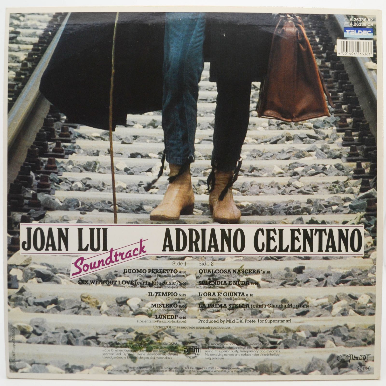 Adriano Celentano — Joan Lui (Soundtrack), 1985